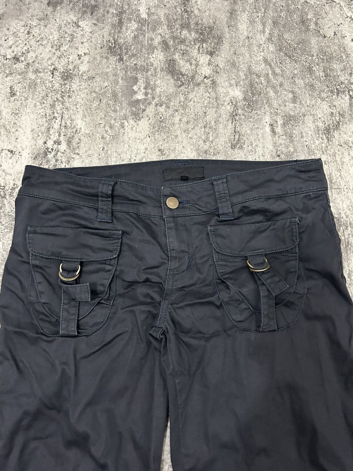 If Six Was Nine × Japanese Brand × Le Grande Bleu (L.G.B.) Pour Deux 3D Pocket Back Flare Pants lgb style Size US 30 / EU 46 - 6 Thumbnail