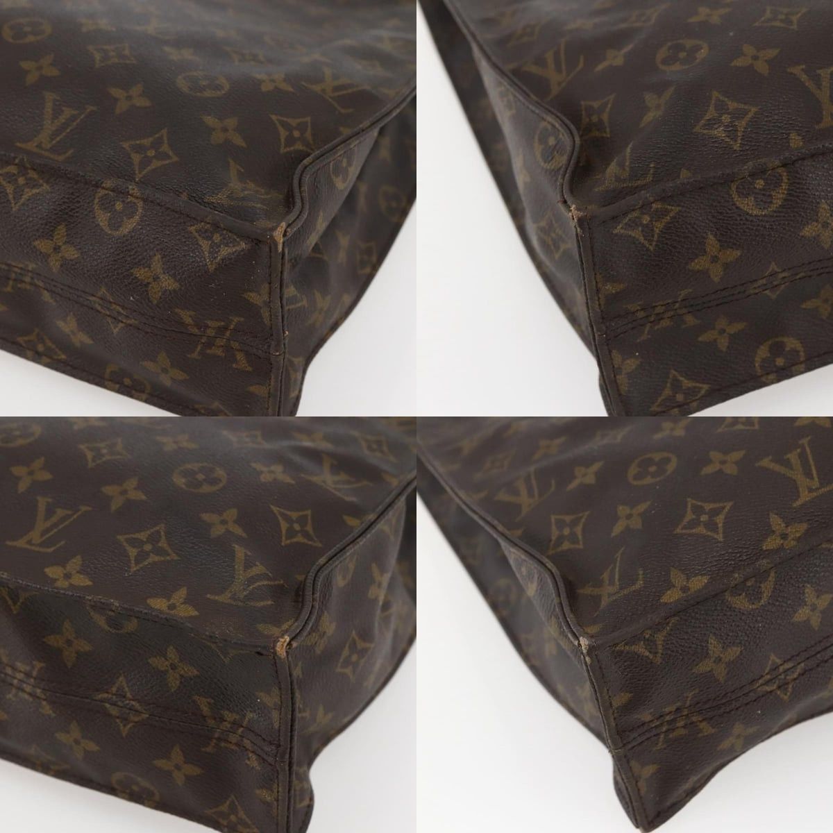 Louis Vuitton LOUIS VUITTON Monogram Sac Plat Hand Bag M51140 Size ONE SIZE - 10 Thumbnail