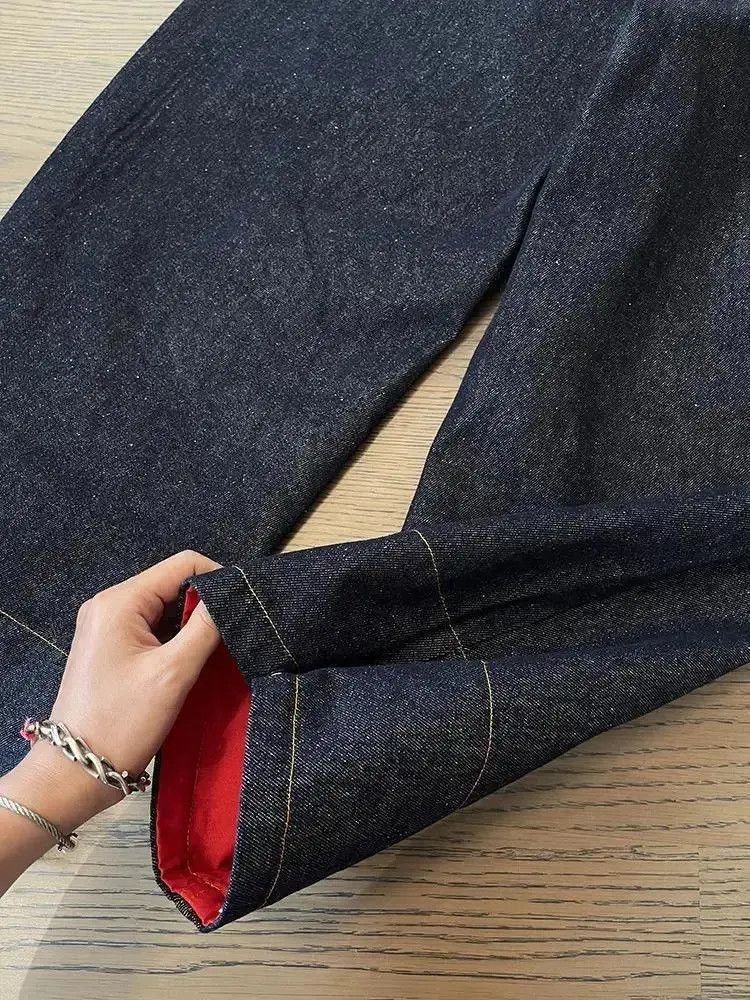 Japanese Brand Avant garde colorblock loose baggy jeans pants Size US 34 / EU 50 - 5 Thumbnail