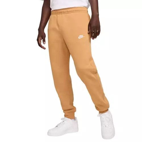 Nike Nike NSW Club Fleece Joggers Tapered Gold Size US 32 / EU 48 - 1 Thumbnail