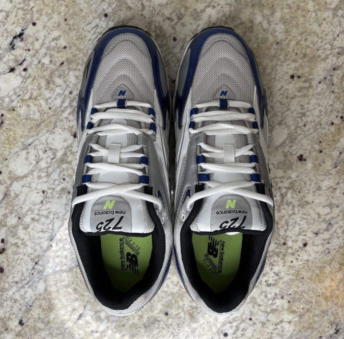 New Balance Size 11 -New Balance 725v1 Atlantic Blue Grey Matter used Size US 11 / EU 44 - 4 Thumbnail