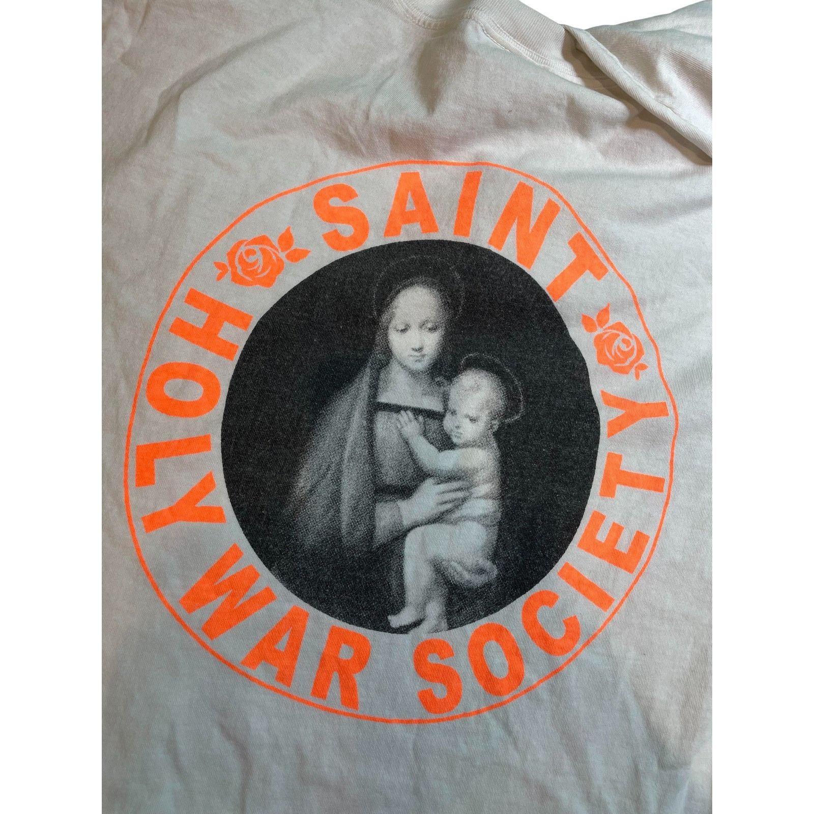 Saint Michael Saint Michael Pink Heart White Long sleeve Size US XL / EU 56 / 4 - 3 Thumbnail