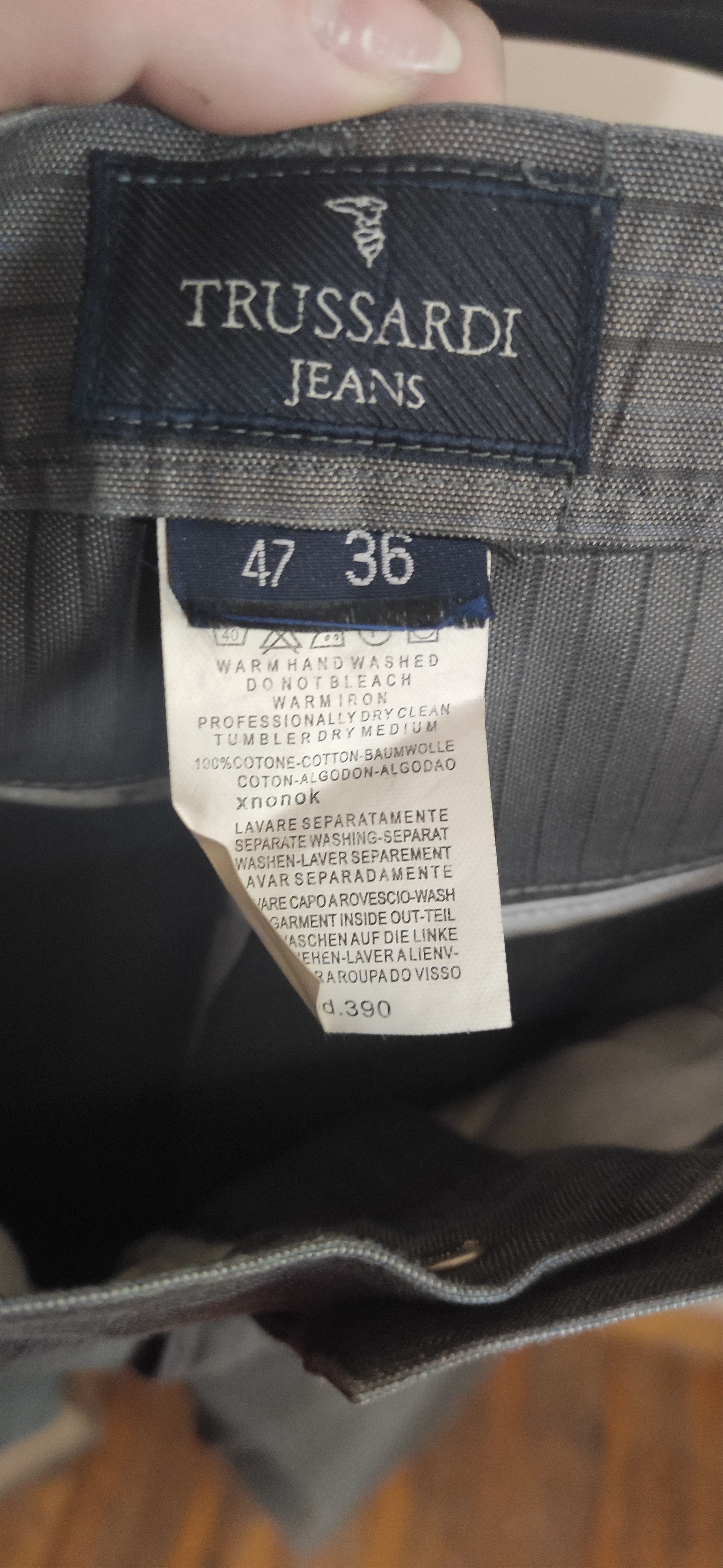 Trussardi The men's jeans Trussardi Size US 31 - 4 Thumbnail