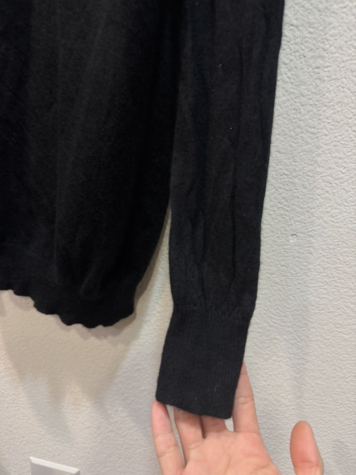 Rick Owens FW13 Plinth Cashmere V Neck Sweater Size US M / EU 48-50 / 2 - 3 Thumbnail
