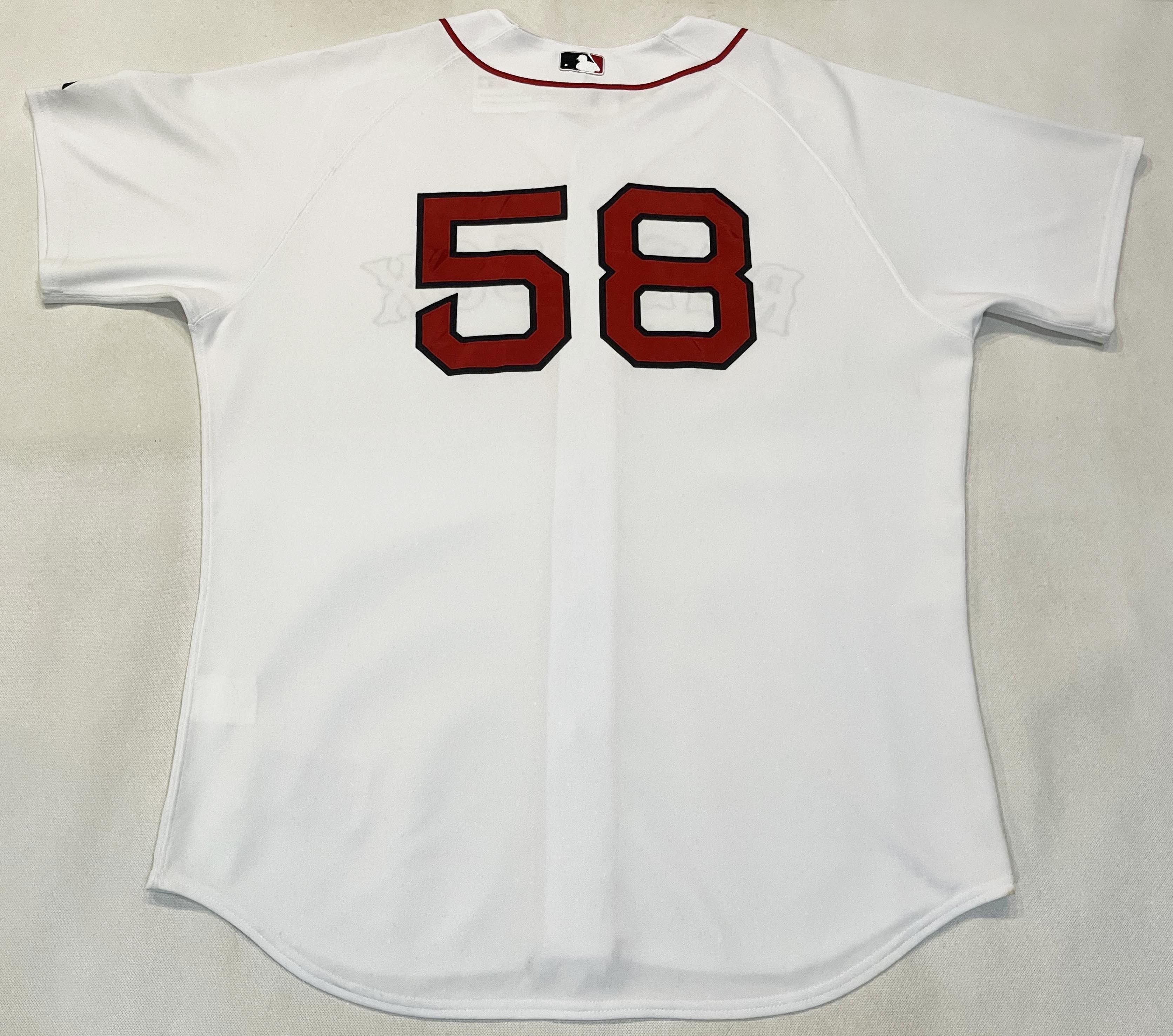 Majestic Majestic Authentic MLB Boston Red Sox #58 Baseball Jersey Size US XL / EU 56 / 4 - 4 Thumbnail