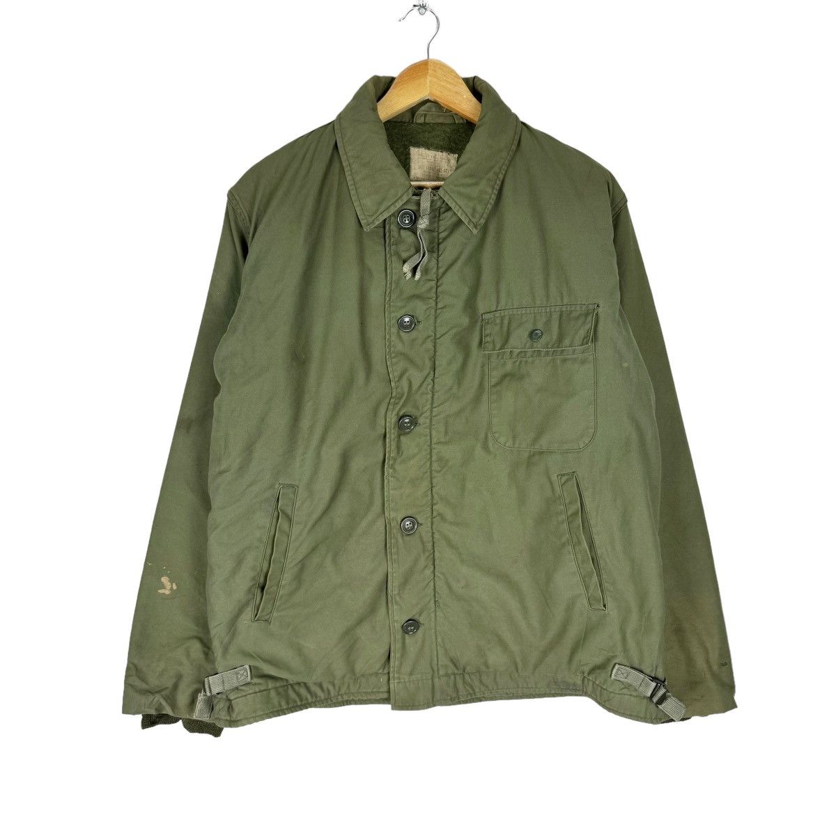 Vintage ⚡️80s VANDERBILT USN GRATEFUL DEAD ZIPPER JACKET Size US L / EU 52-54 / 3 - 2 Thumbnail