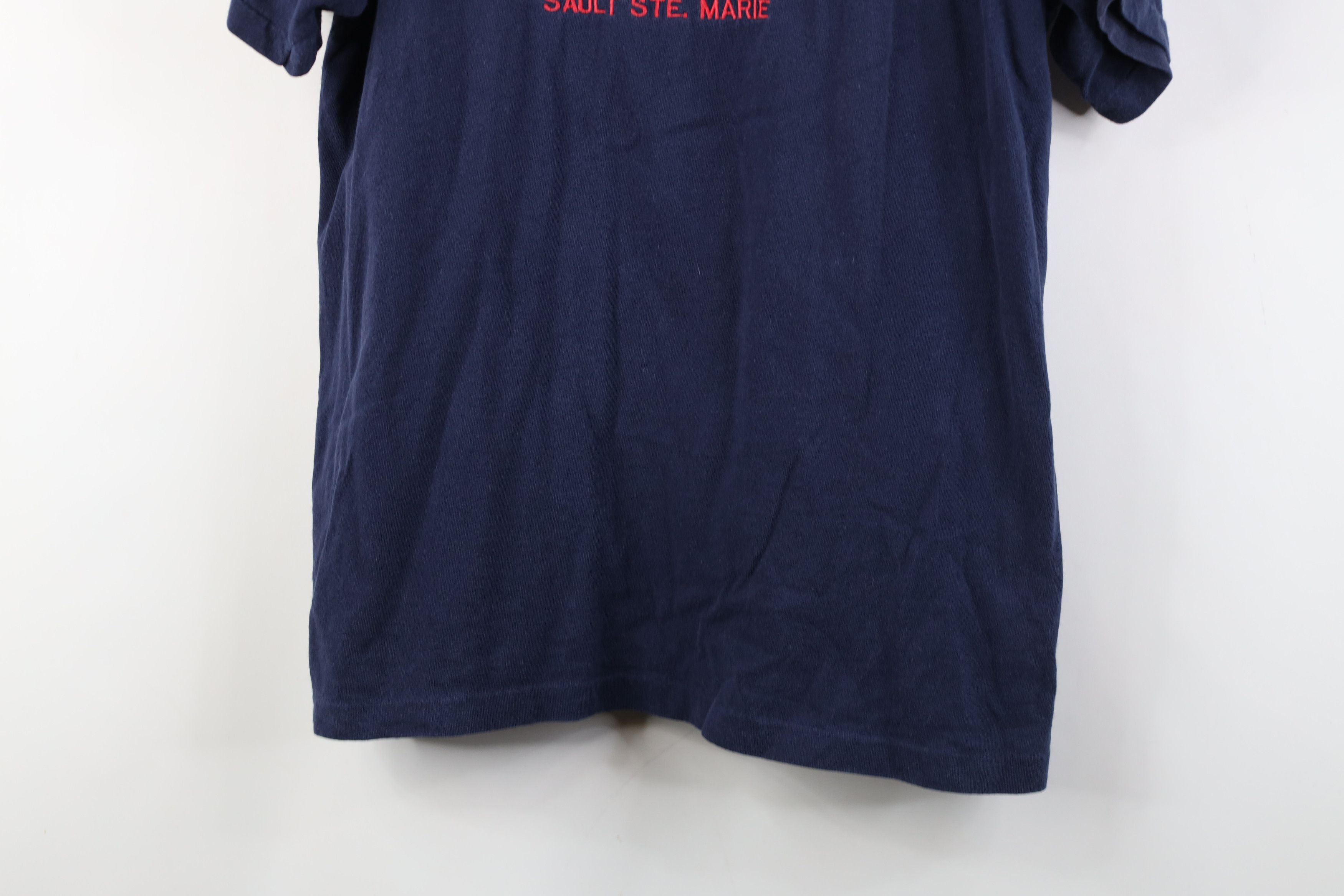 Vintage Vintage 90s Streetwear Ste Marie Canada Moose T-Shirt Size US L / EU 52-54 / 3 - 3 Thumbnail