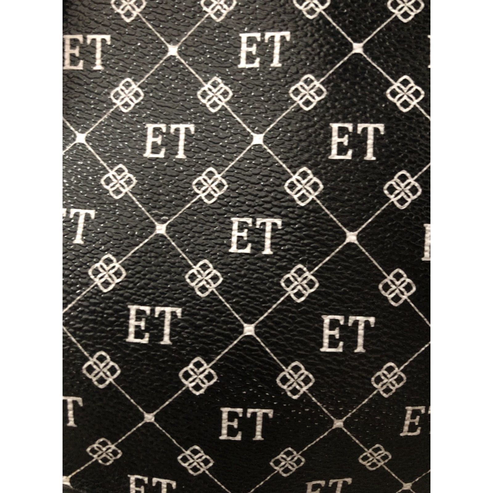 VINTAGE The Danbury Mint Personalized Initial Handbag E.T. Black Crossbody Women XS Crossbody Bags?