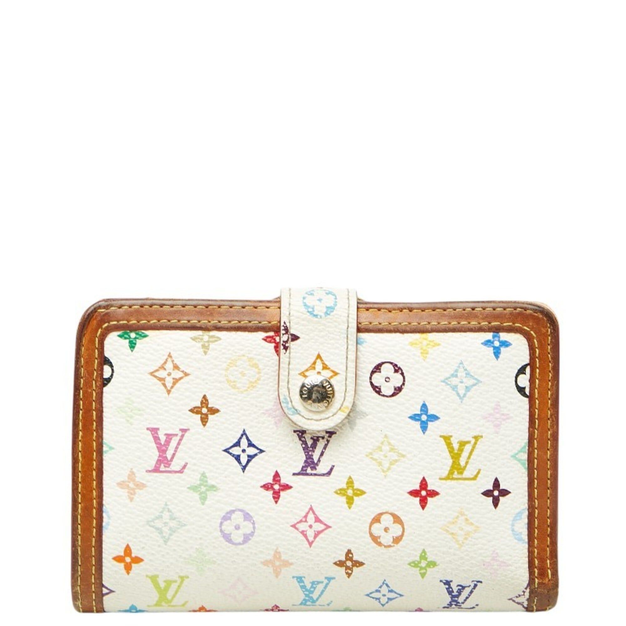 Louis Vuitton Louis Vuitton Multicolor Porte Monnaie Bifold Wallet M92987 Multi Leather Women's LOUIS VUITTON Size ONE SIZE - 1 Thumbnail