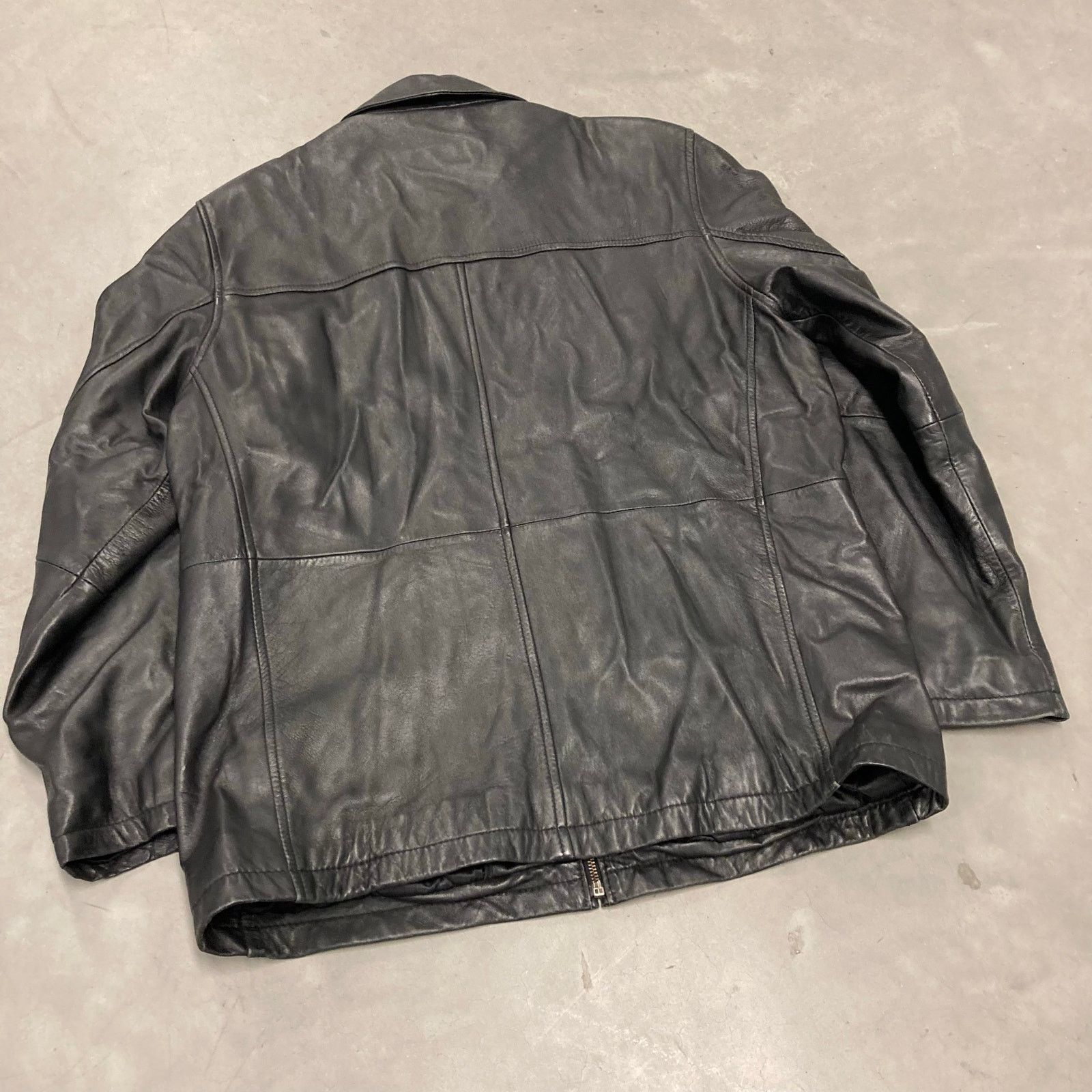 Vintage vintage jcc leather Jacket Size US XL / EU 56 / 4 - 2 Thumbnail