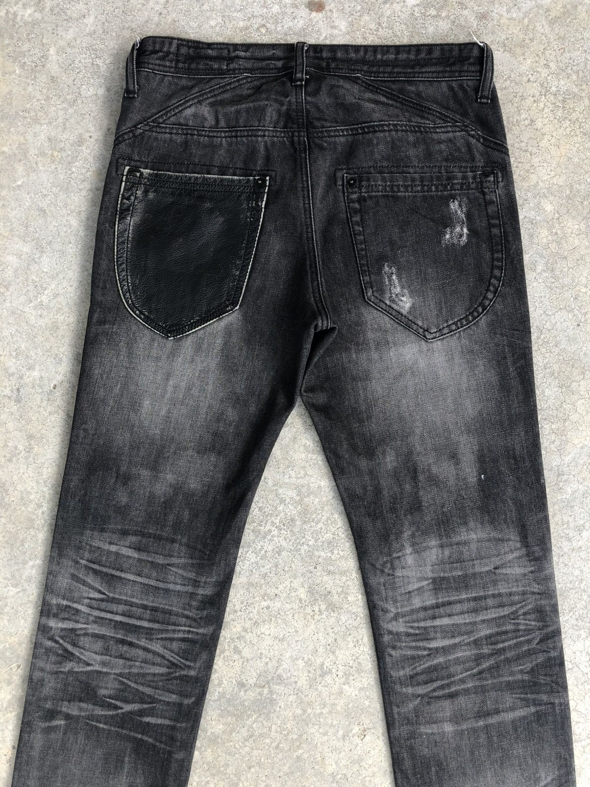 semanticdesign Semantic Design x Coen Distressed Jeans Leather Pocket Size US 30 / EU 46 - 8 Thumbnail