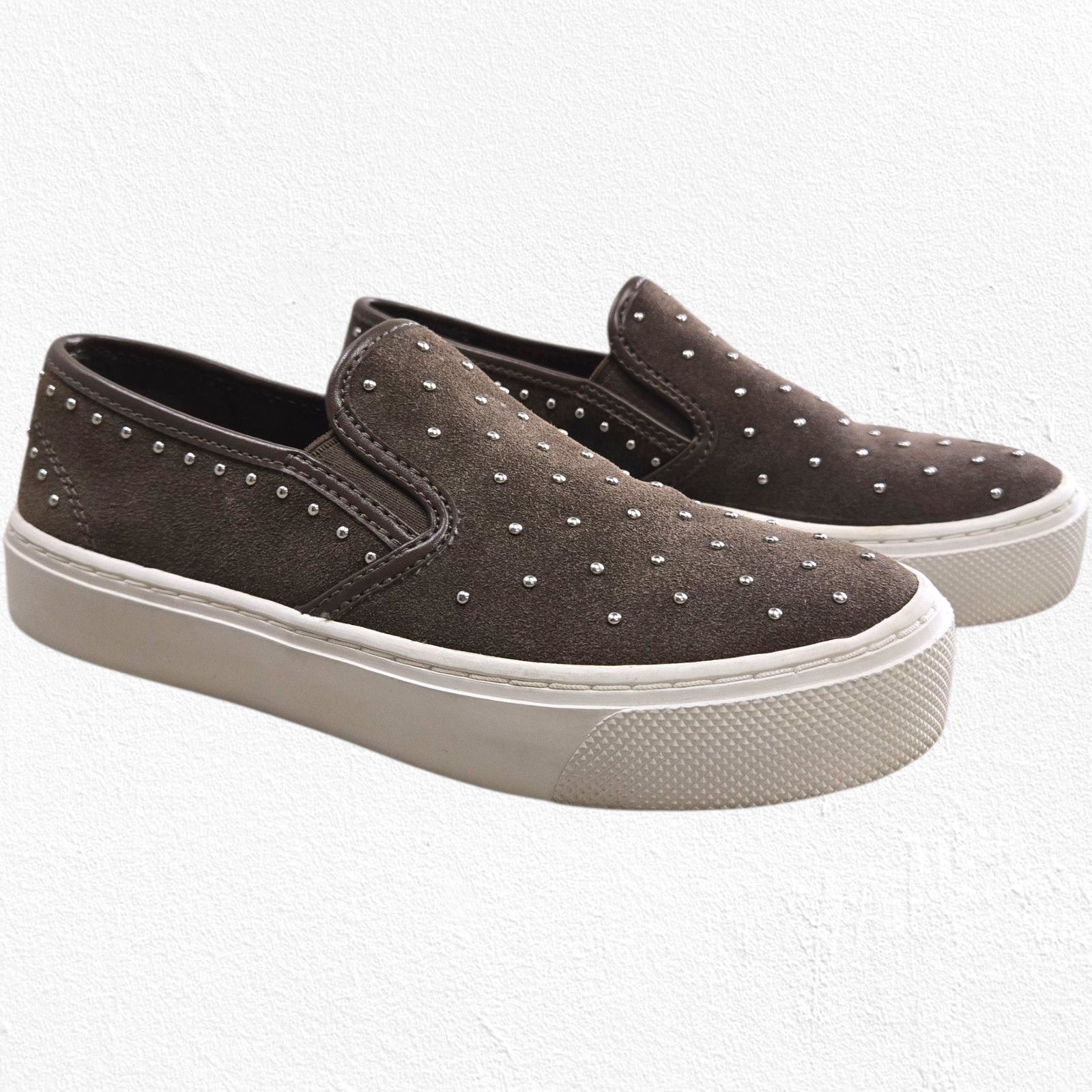 Coach Coach Cameron Studded Suede Platform Sneakers 5M EU 35 Size US 5 / IT 35 - 16 Thumbnail