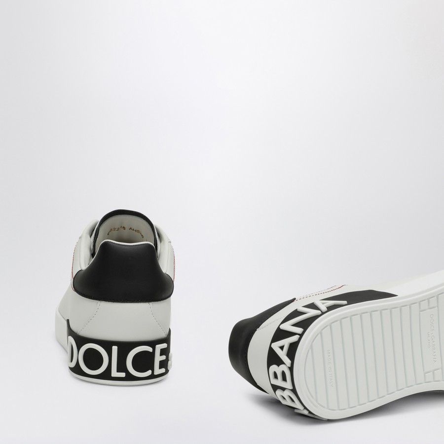 Dolce & Gabbana o1d2blof0226 Leather Sneakers in White/Black Size US 9.5 / EU 42-43 - 5 Thumbnail