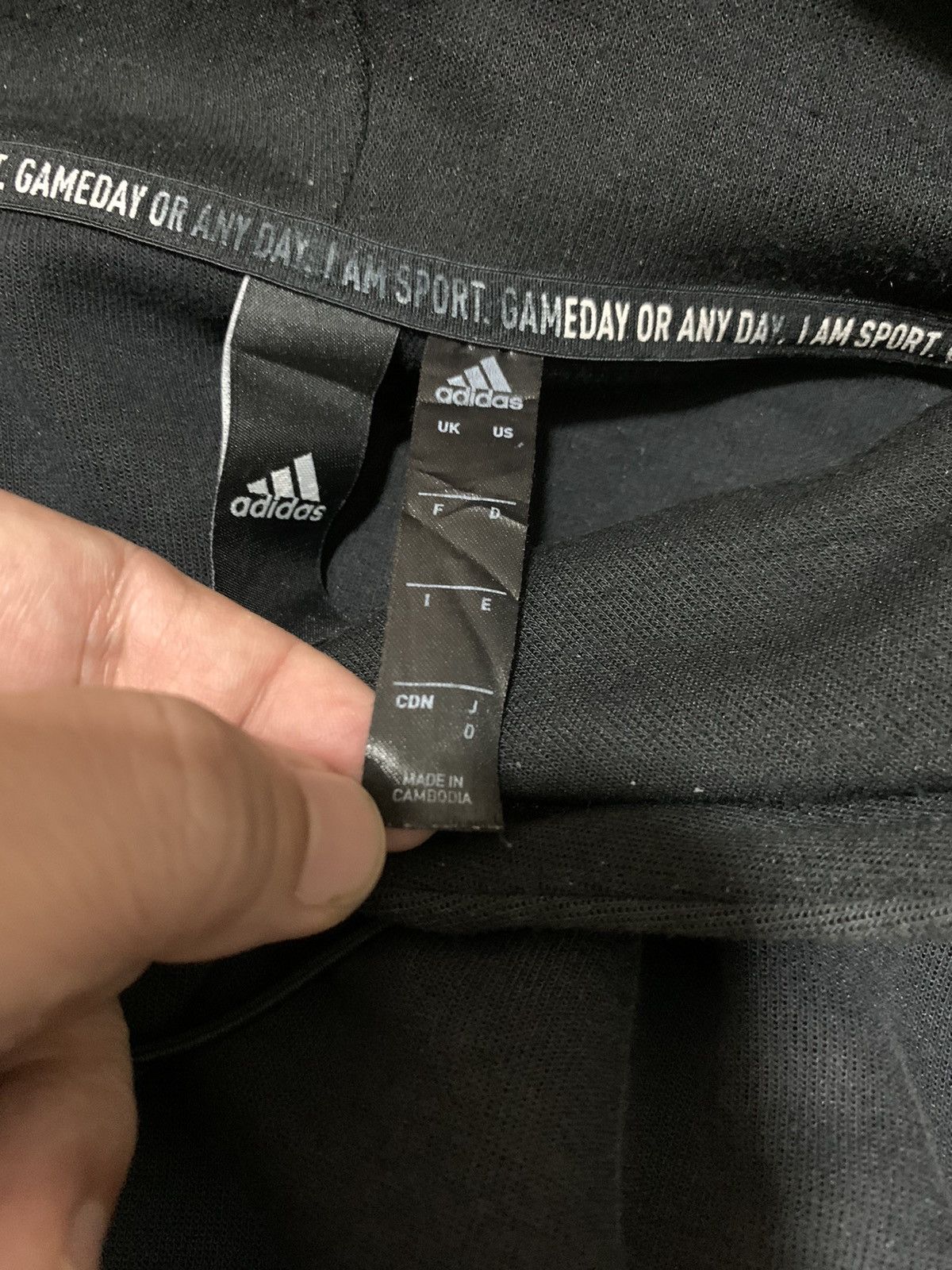 Adidas Adidas Pullover Hoodie Black Size US XL / EU 56 / 4 - 13 Thumbnail