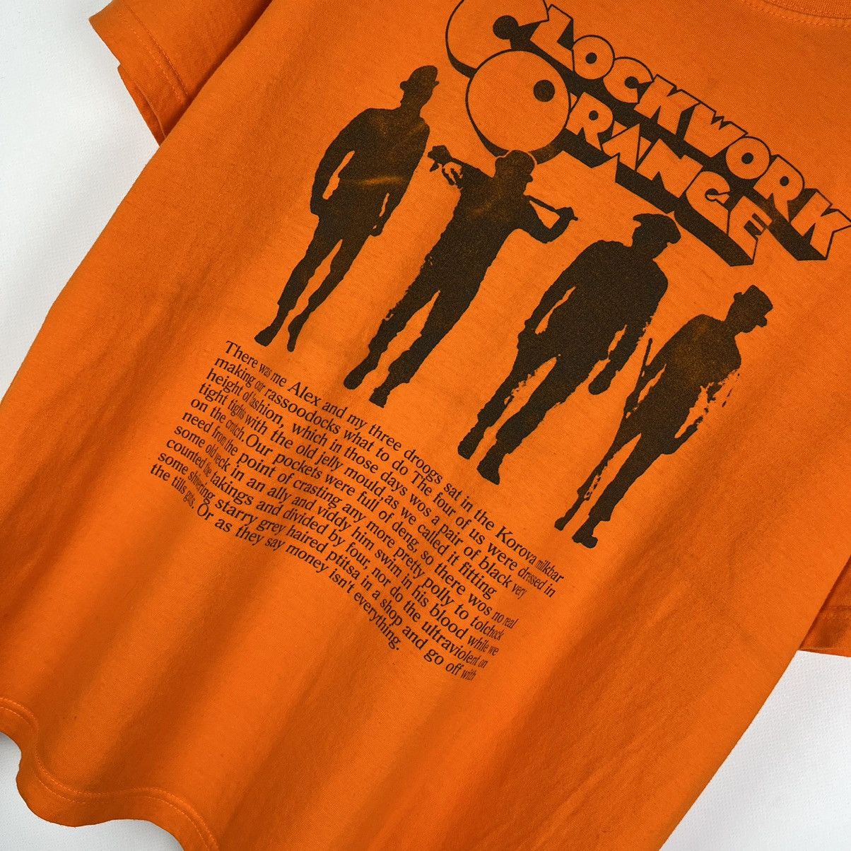 Vintage Vintage Clockwork Orange Stanley Kubrick Movie T Shirt 90’s Size US M / EU 48-50 / 2 - 15 Thumbnail