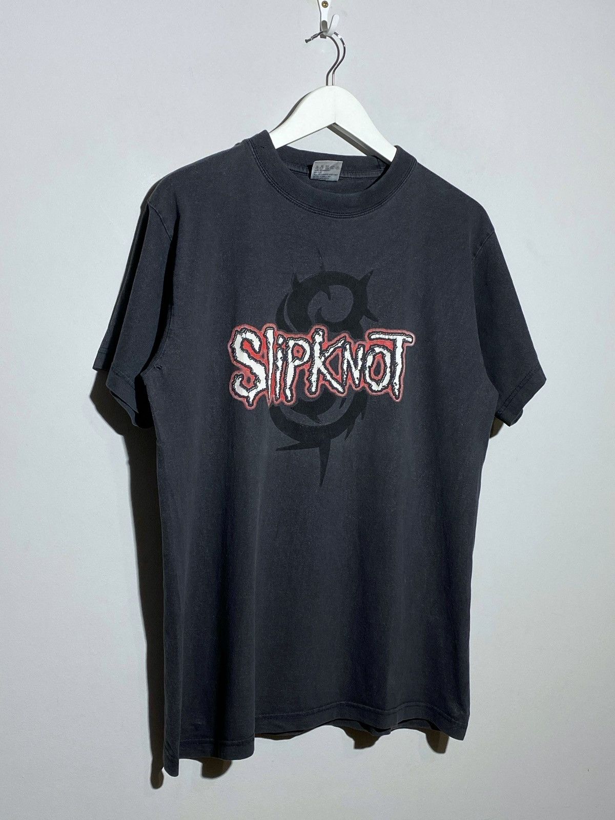Band Tees Slipknot Vintage 90s Band Tee Graphic Travis Scott Style Size US M / EU 48-50 / 2 - 3 Thumbnail