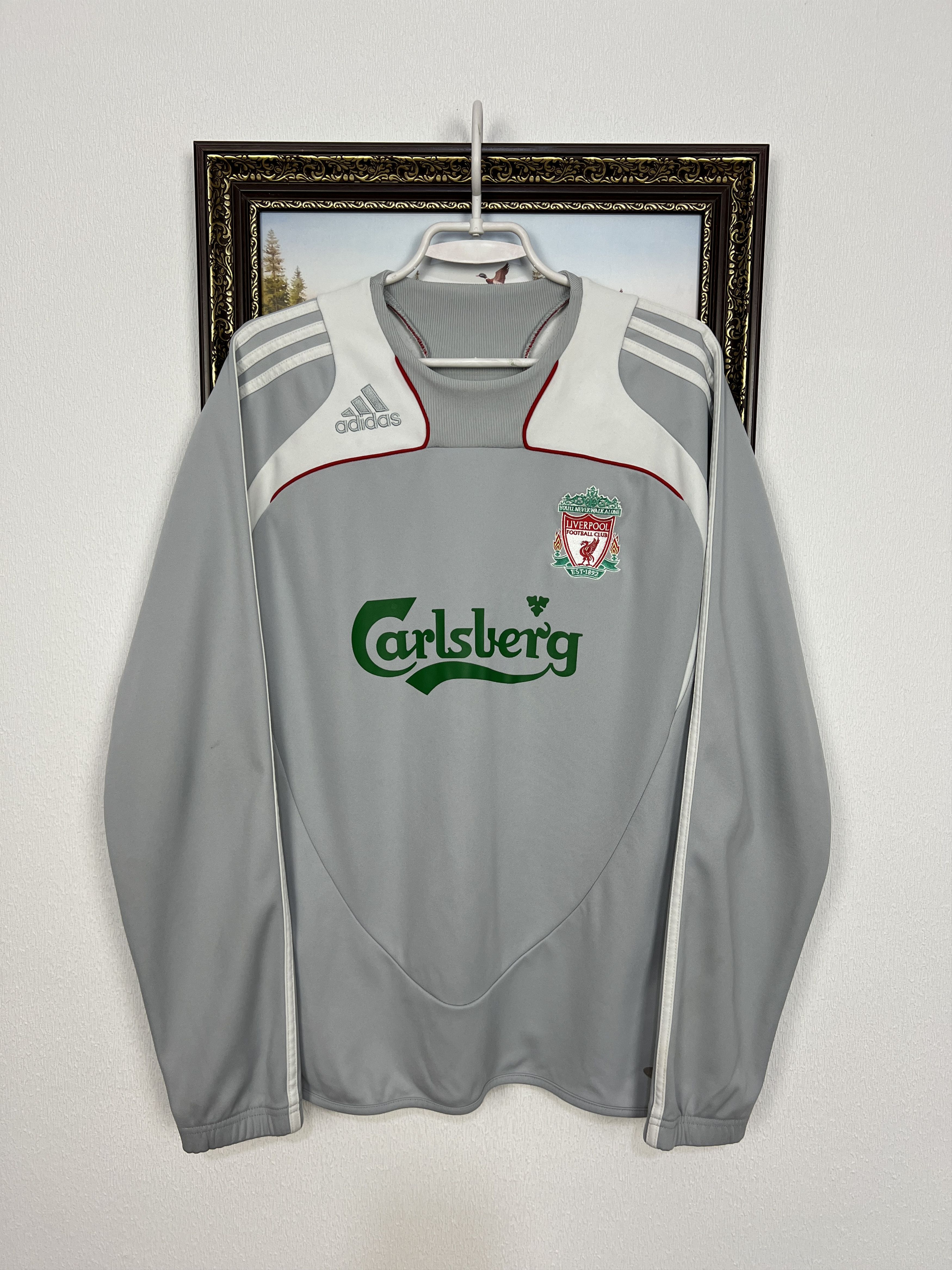Adidas Vintage Adidas Liverpool Football Sweatshirt Soccer Crewneck Size US M / EU 48-50 / 2 - 1 Thumbnail