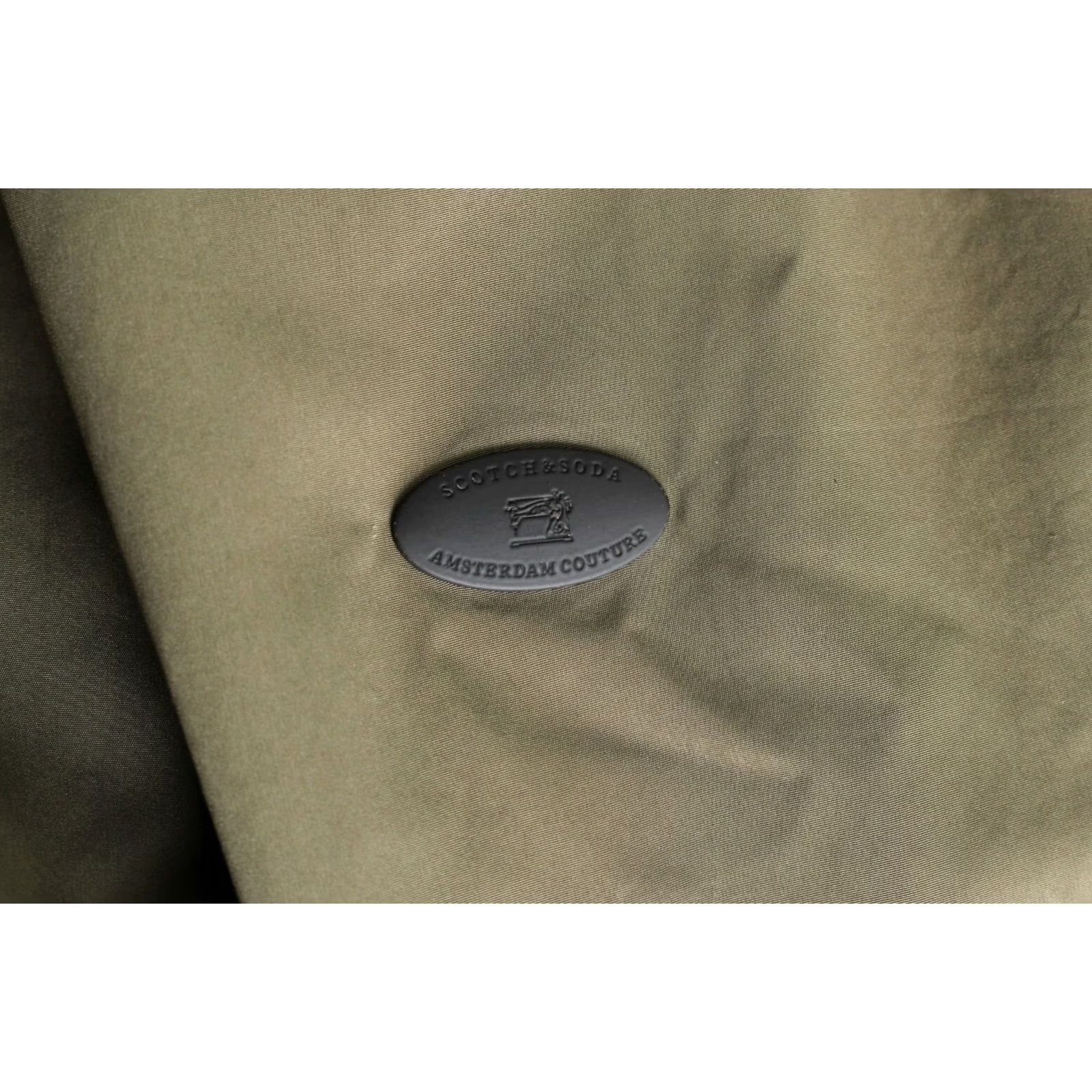 Scotch & Soda SCOTCH & SODA Khaki Full Zip Bomber Jacket Men Size S MJ3157 Size US S / EU 44-46 / 1 - 6 Thumbnail