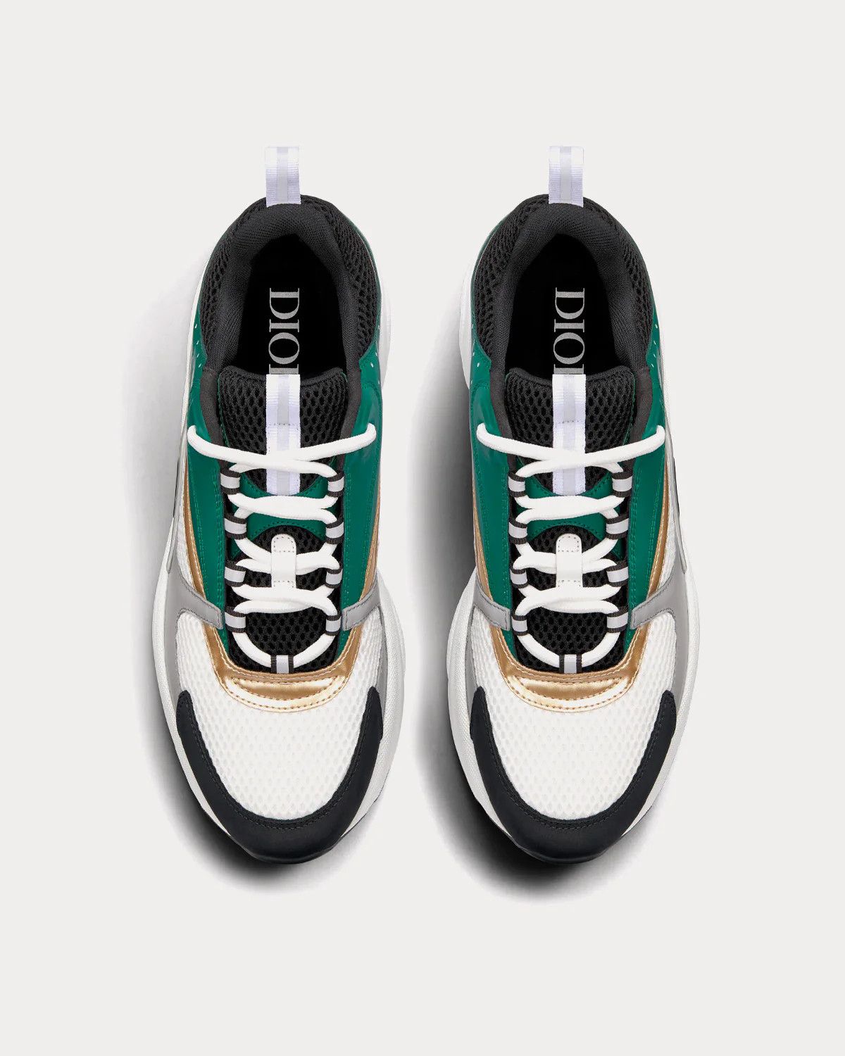 Dior B22 Calfskin Trainers in Multicolor Size US 13 / EU 46 - 2 Thumbnail