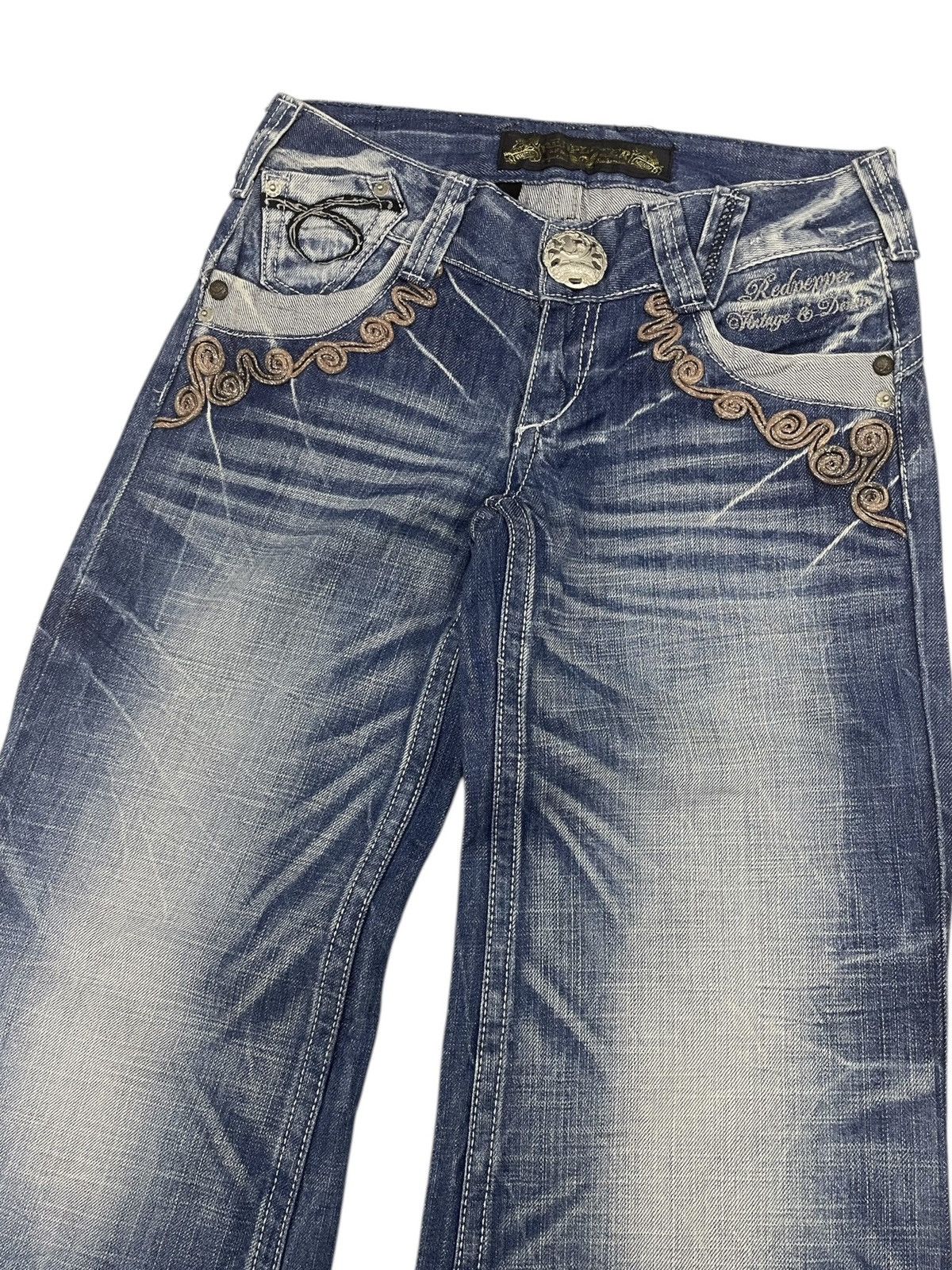 Hysteric Glamour RedPepper Japan Flare Jeans Size US 29 - 6 Thumbnail