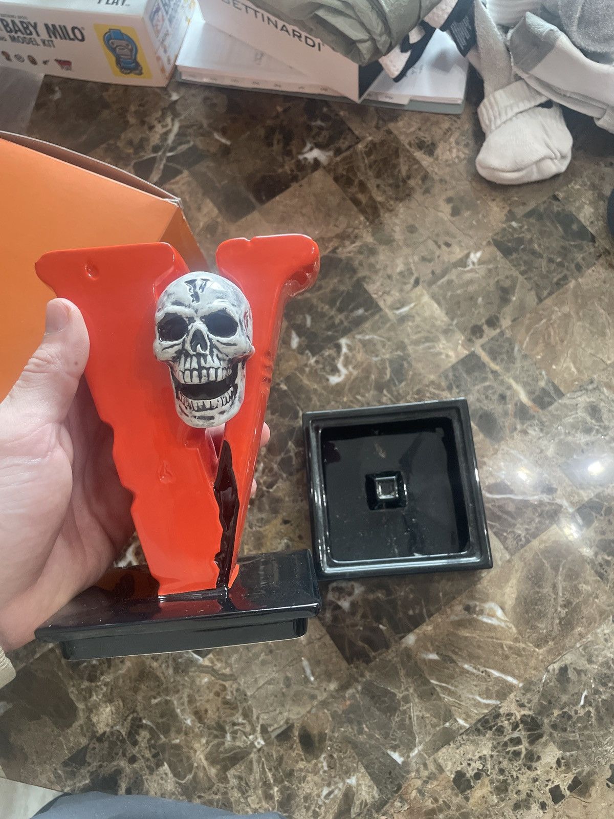 Neighborhood × Vlone Vlone neighborhood incense burner | Grailed