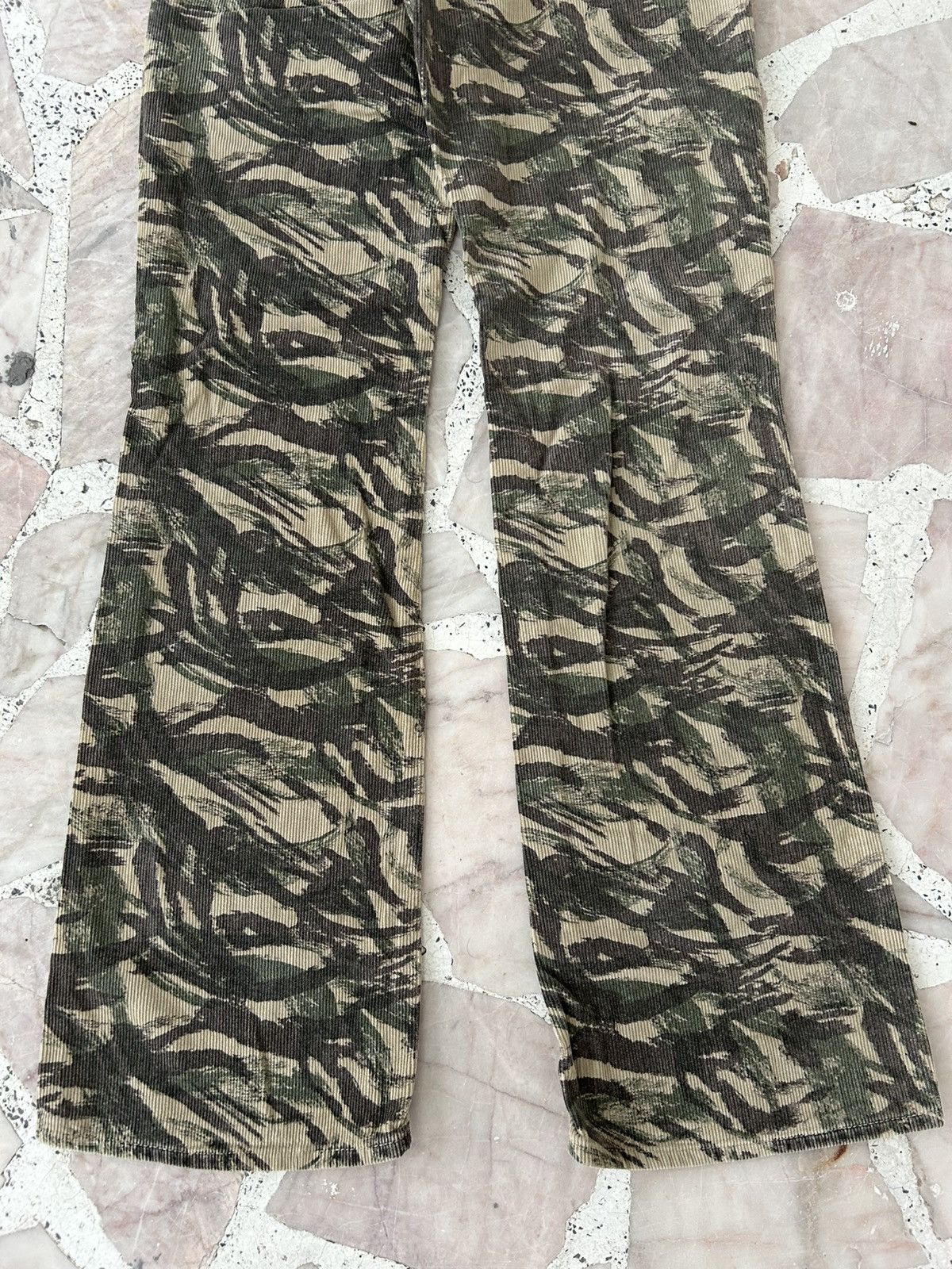 Kapital Kapital Camo Corduroy Japan Vintage Trousers Size US 27 - 6 Thumbnail