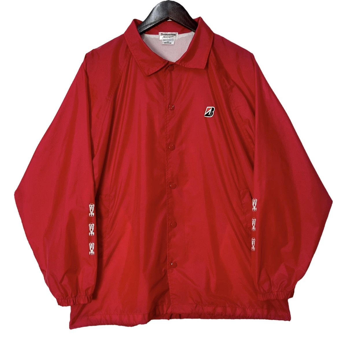 Formula 1 90s Vintage Bridgestone Motorsport Racing Coach Jacket Size US M / EU 48-50 / 2 - 1 Thumbnail