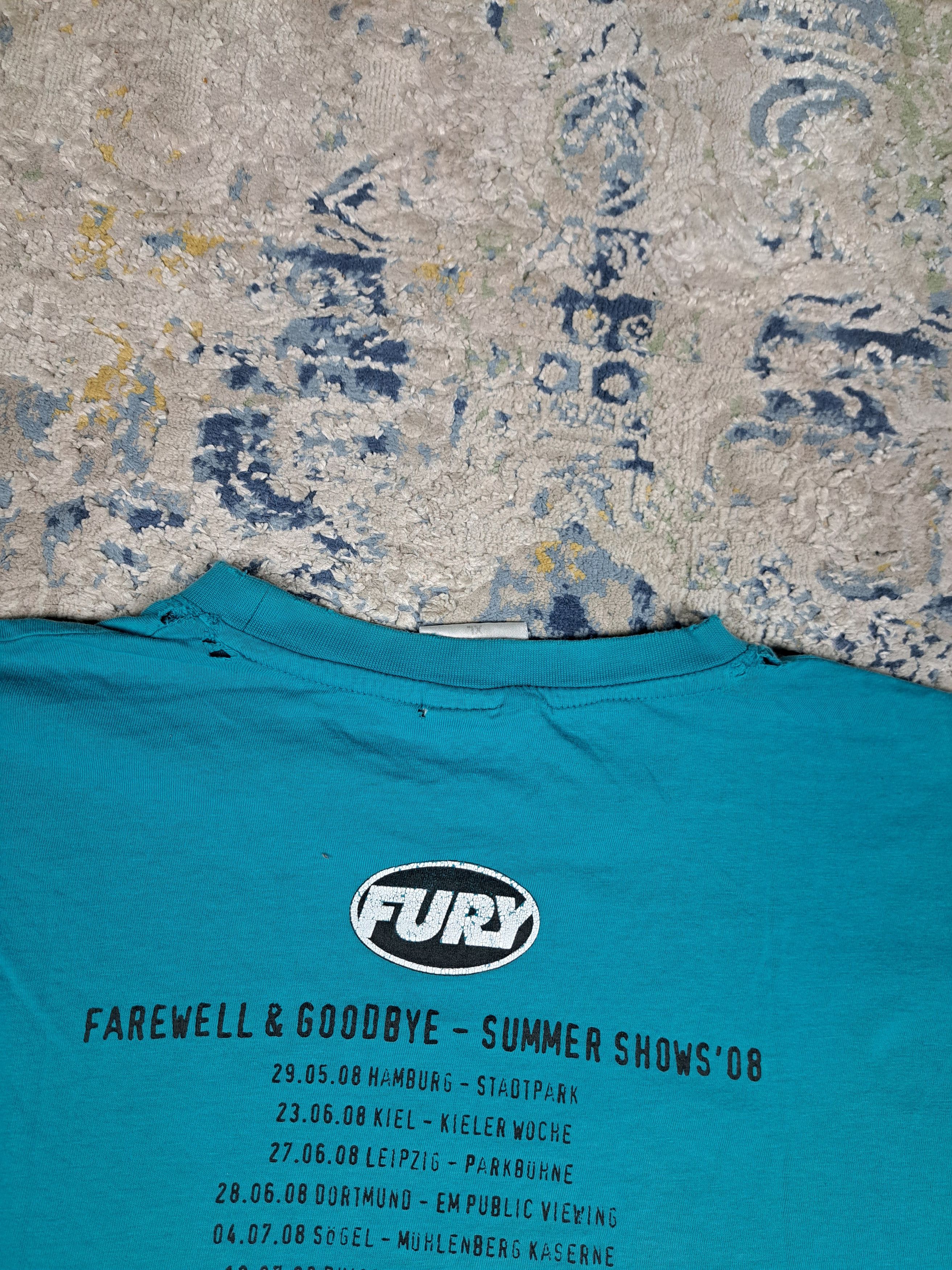 Band Tees Vintage 00s Fury in the Slaughterhouse Thrashed Tee Size US XL / EU 56 / 4 - 4 Thumbnail