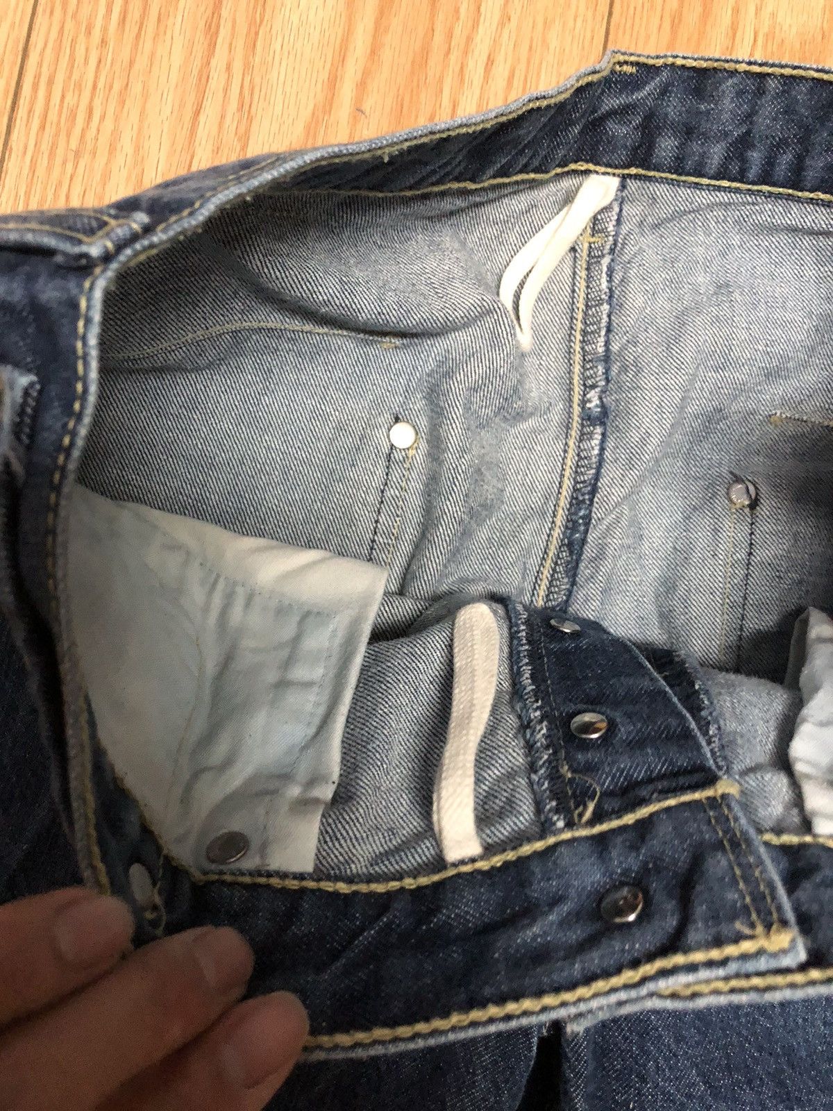 Levi's Vintage Clothing × Vintage Vintage Levi’s Engineered Jeans 34 32 Twisted BlueWash Jeans Size US 34 / EU 50 - 3 Thumbnail