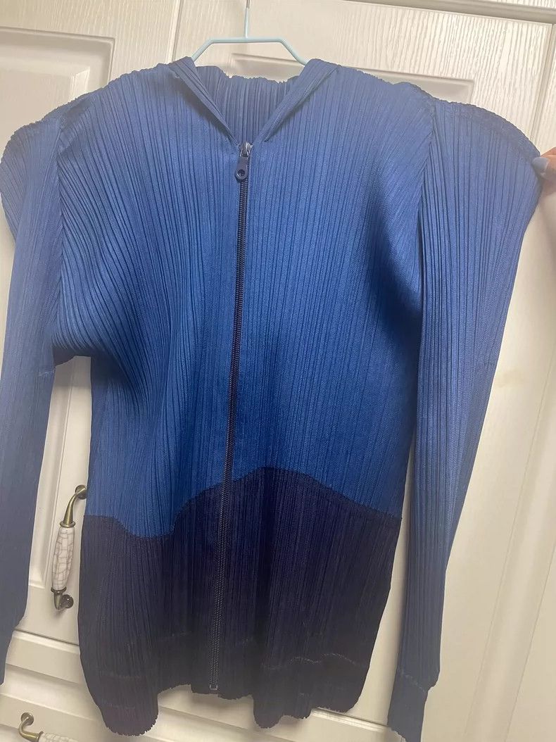 Issey Miyake Issey Miyake size:1 Blue pleated pants Size 42" / US 20 - 6 Thumbnail
