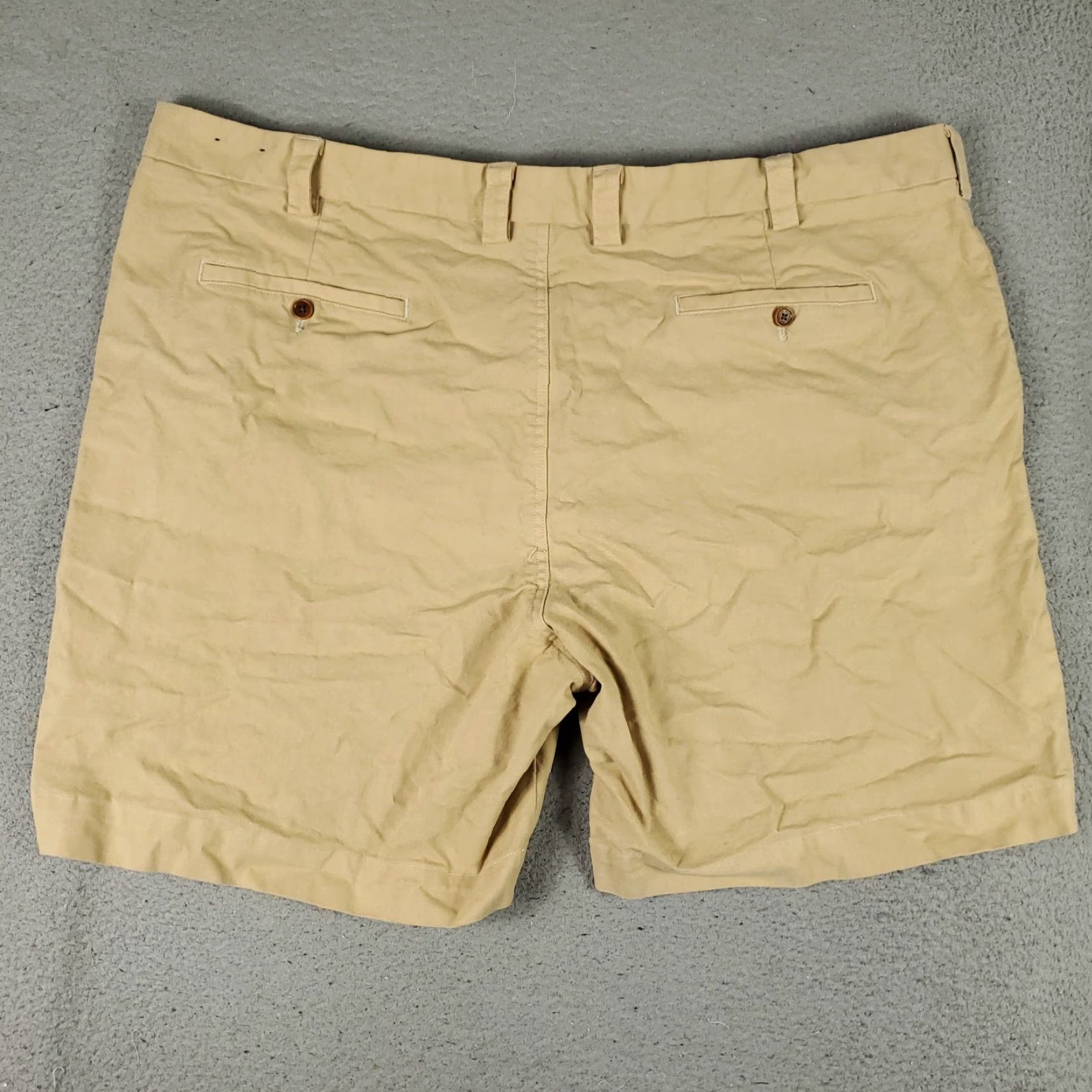 Brooks Brothers VINTAGE Brooks Brothers Chino Shorts Mens Size 50 Regular Flat Front Beige Casual Classic Size US 34 / EU 50 - 7 Thumbnail