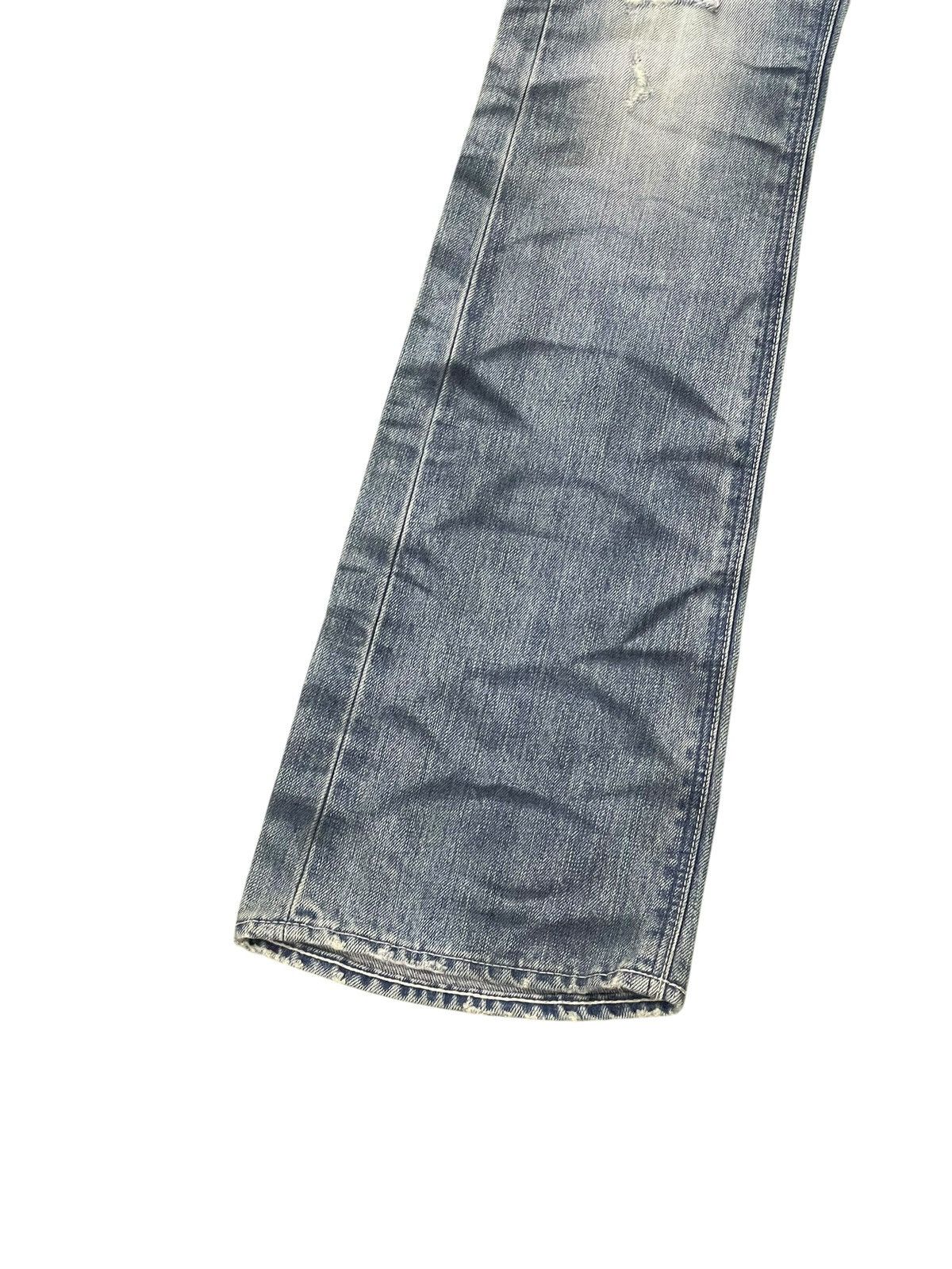 Japanese Brand Flare Jeans Murder License Honeycomb Loe Rise Boot Cut 1🟦6 Size US 28 / EU 44 - 5 Thumbnail