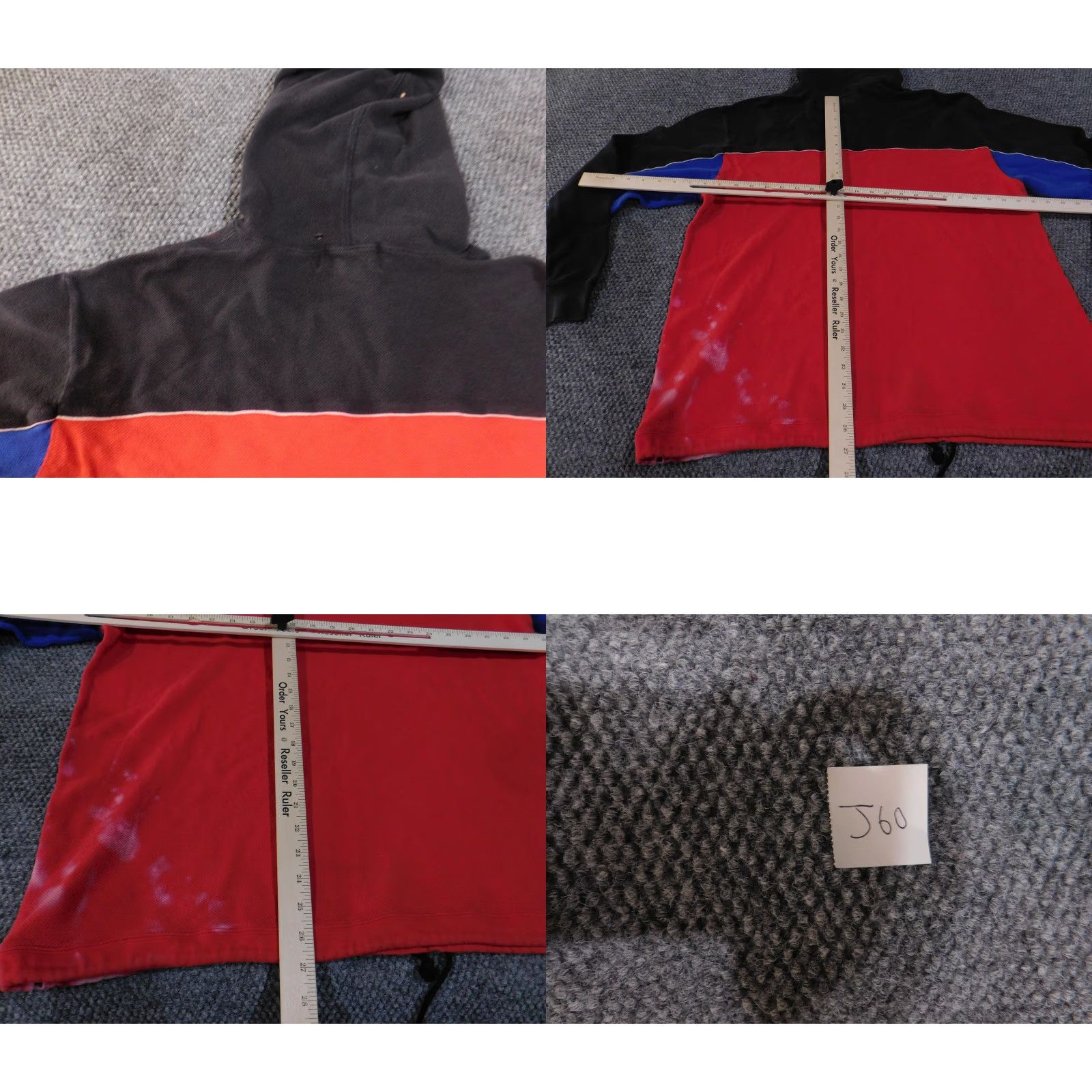 Polo Ralph Lauren Vintage Polo Sport Ralph Lauren Hoodie Mens Large Red Black Blue Pullover USA 90s Size US L / EU 52-54 / 3 - 10 Thumbnail