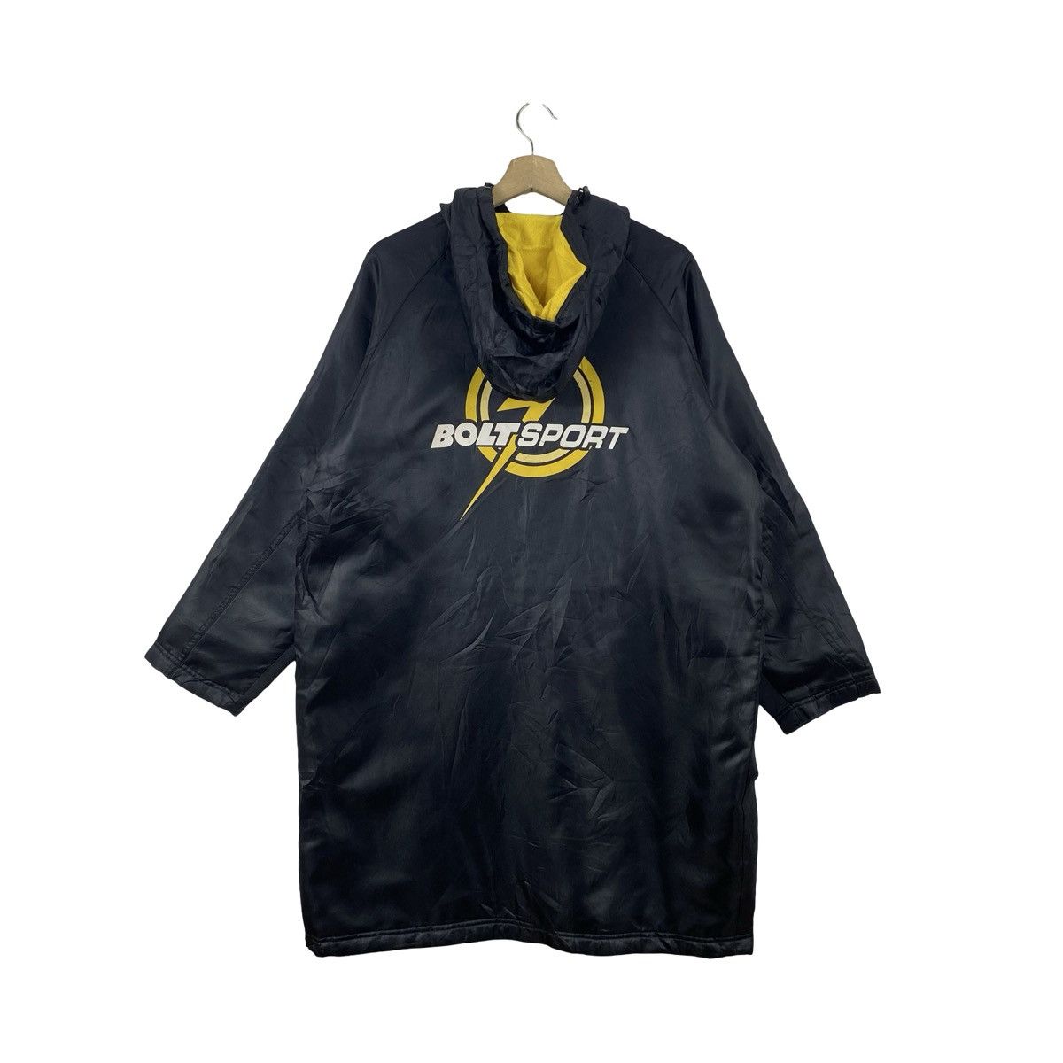 Vintage Vintage BOLT SPORT Hooded Bench Coat Jacket Fleece Size US XXL / EU 58 / 5 - 9 Thumbnail