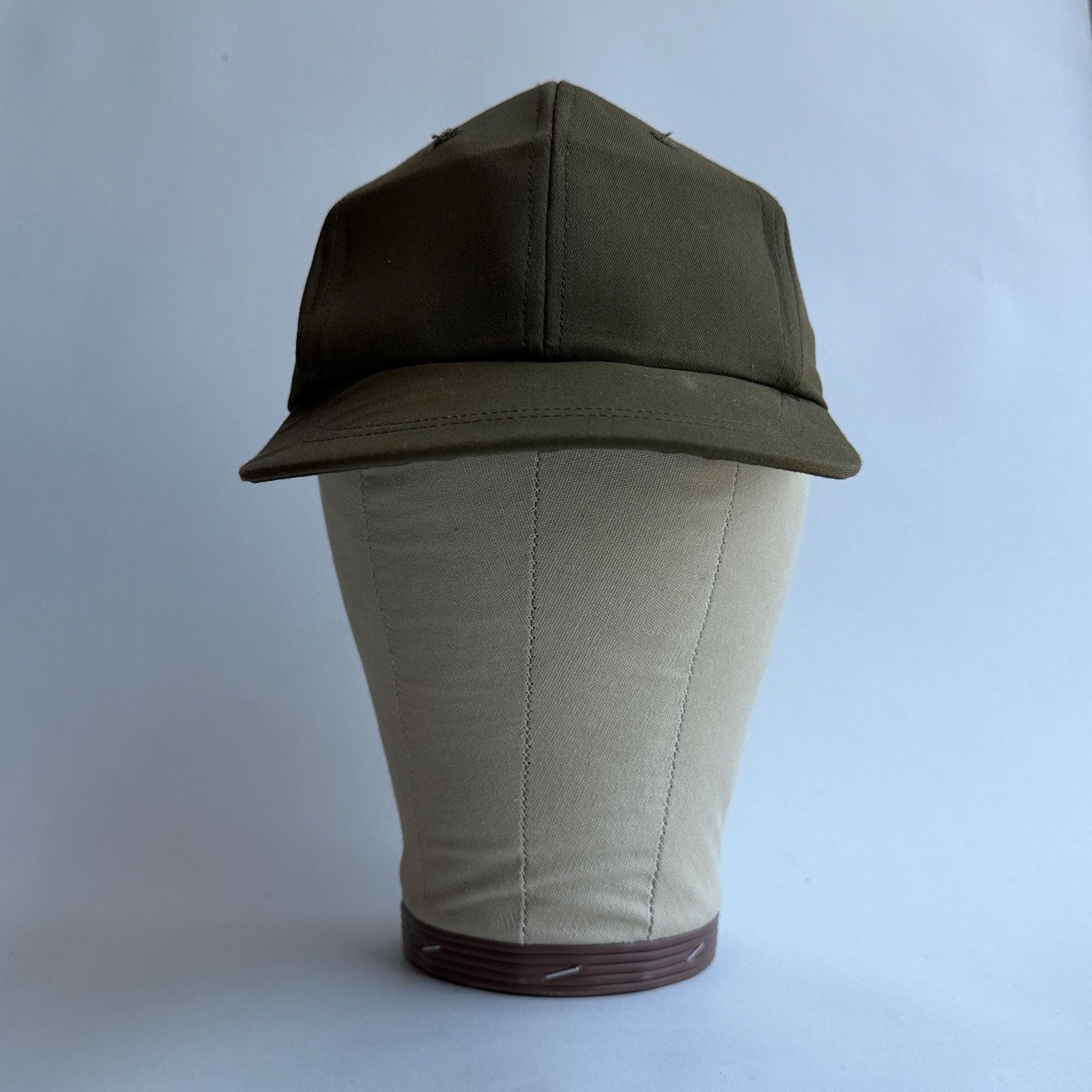 Other Vintage 70s OG-106 Military Field Cap Olive Green Hat Size ONE SIZE - 2 Thumbnail