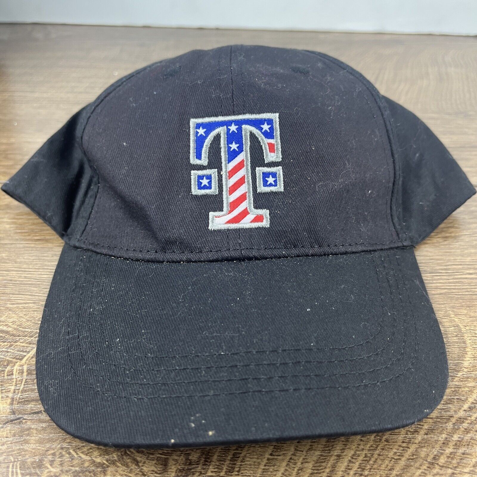 Other Texas Rangers Hat Rangers Baseball Black Hat Adjustable Adul Size ONE SIZE - 2 Thumbnail