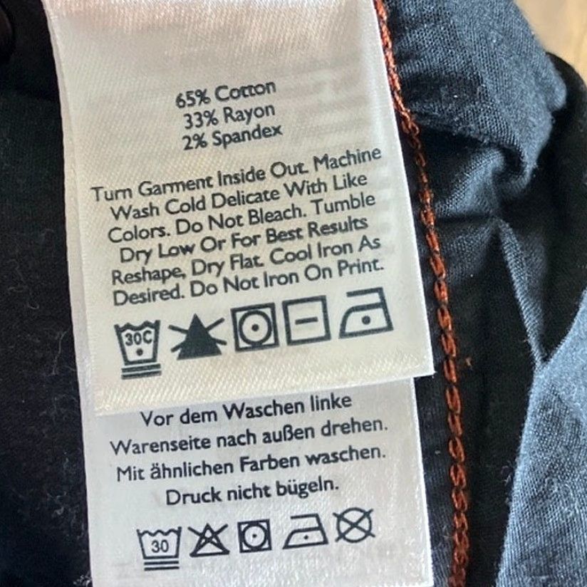 Eddie Bauer Eddie Bauer Womens Jeans Black Slightly Curvy Slim Straight Mid Rise Stretch 12 Jeans Womens Black Slim Straight Mid Rise Stretch 12 Size 24" / US 00 / IT 34 - 5 Thumbnail