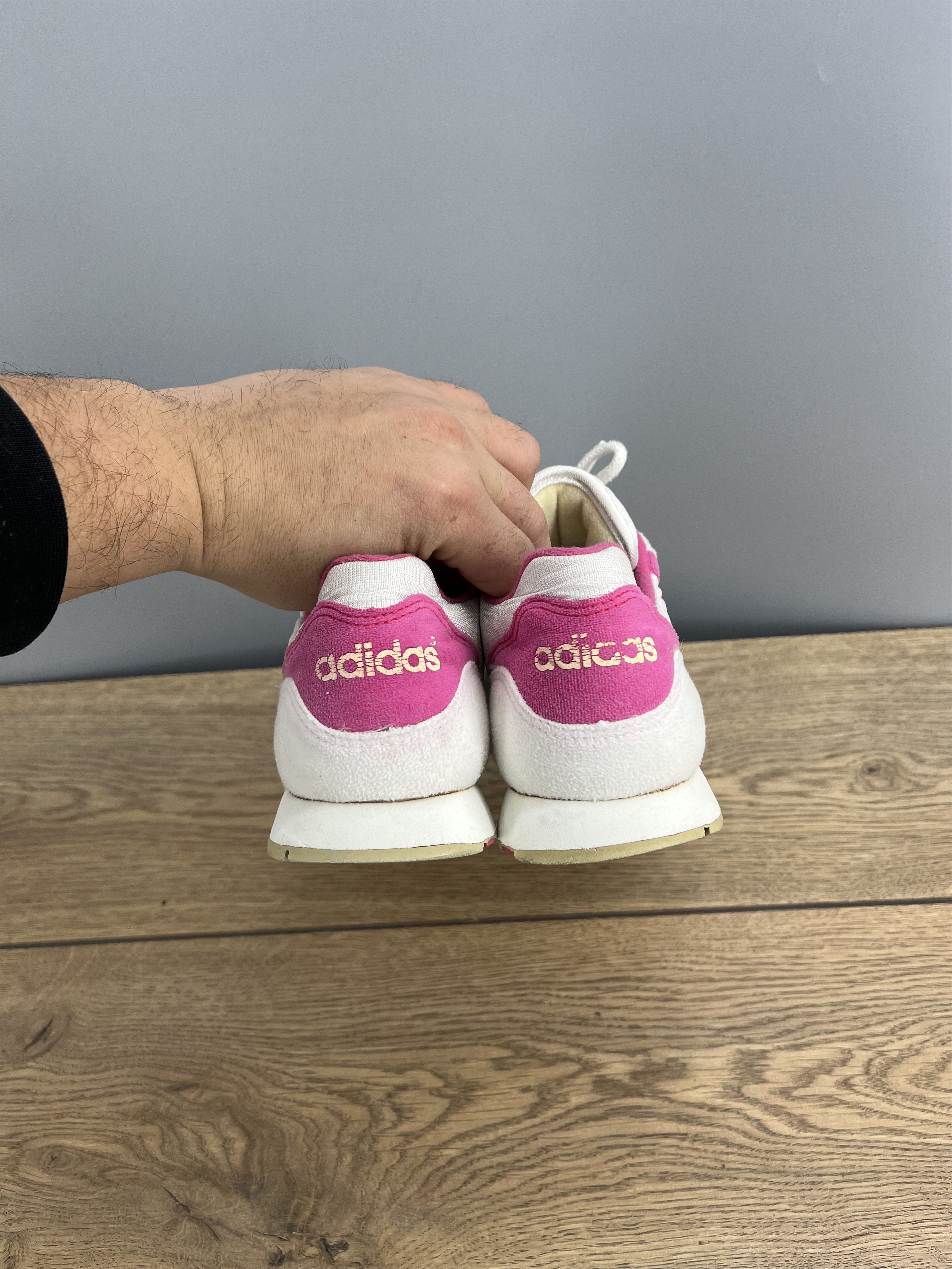 Adidas Adidas Womens Retro Runner Sneakers White Pink Yellow US 8 Size US 6.5 / IT 36.5 - 5 Thumbnail
