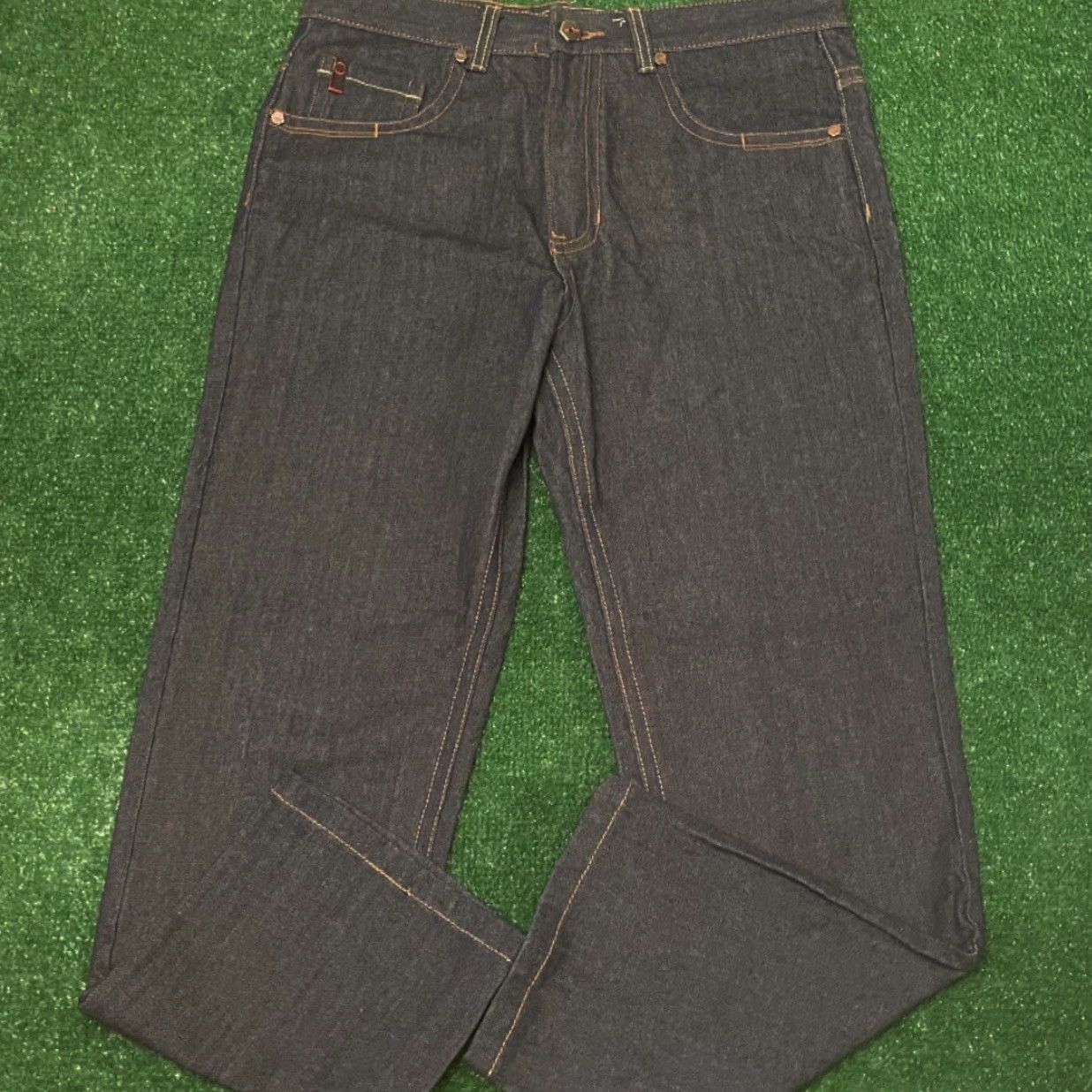 Southpole VINTAGE Southpole Jeans Baggy Grunge Skater Y2K VTG Mens 34x30 Dark Blue Wash Wide-Leg Polo? Wait. Size US 34 / EU 50 - 3 Thumbnail