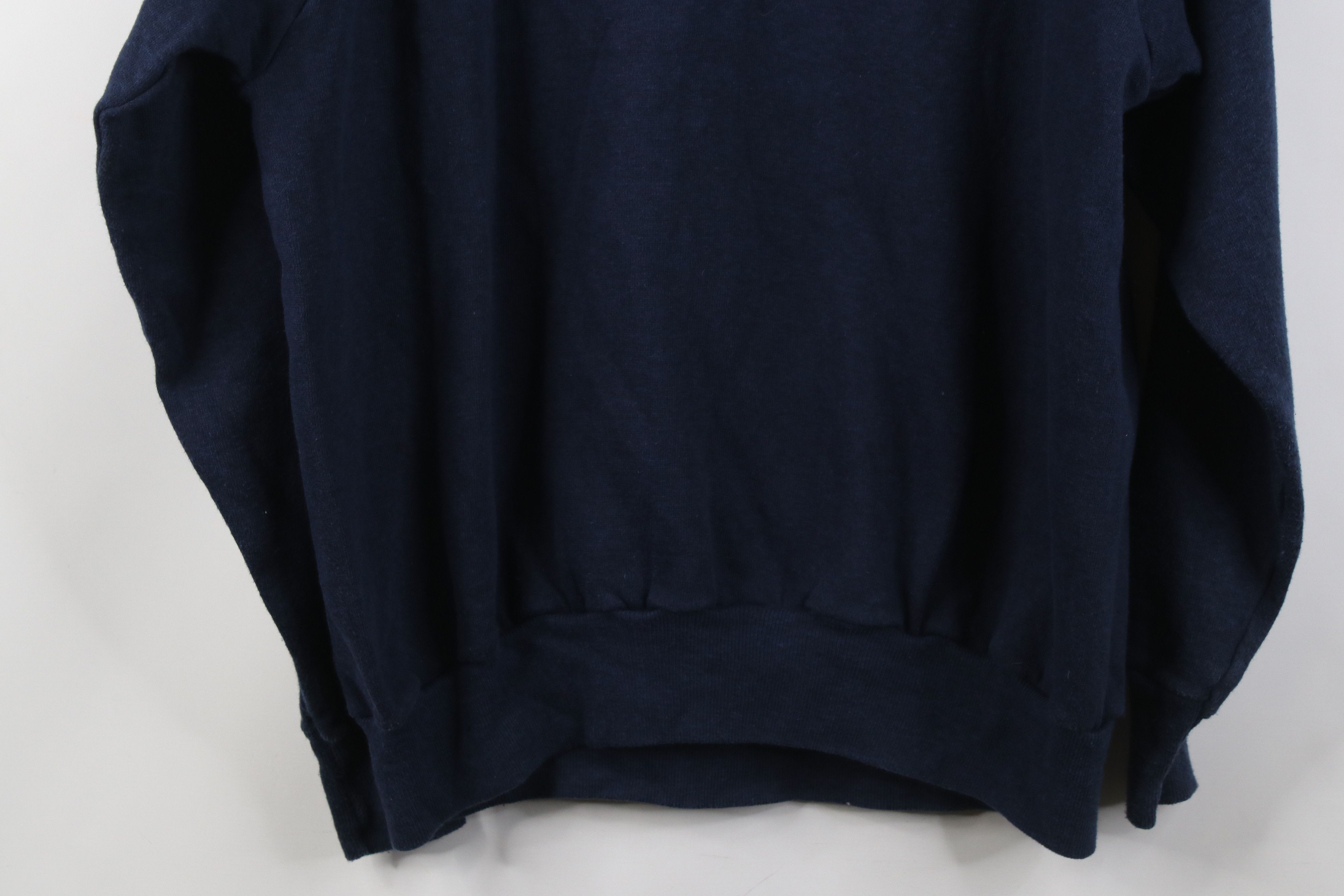 Vintage Vintage 70s Athlete of the Spirit Hoodie Sweatshirt Blue USA Size US XL / EU 56 / 4 - 15 Thumbnail