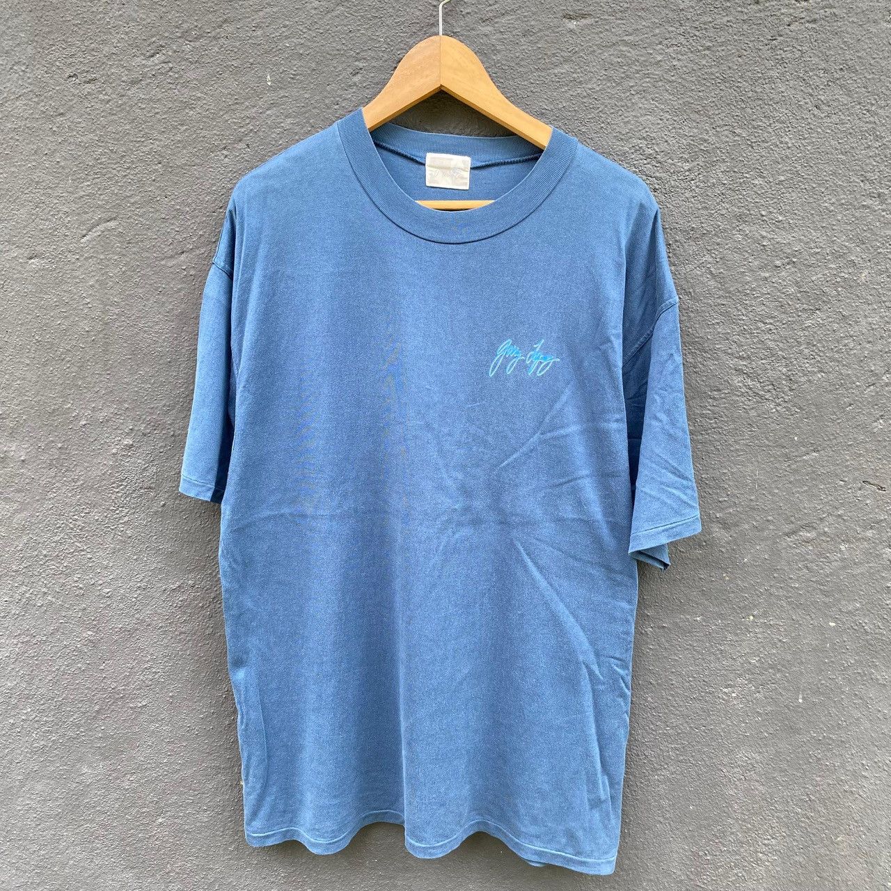 Vintage Thrashed Faded 90s Gerry Jopez Surf Brand Tee Size US L / EU 52-54 / 3 - 4 Thumbnail
