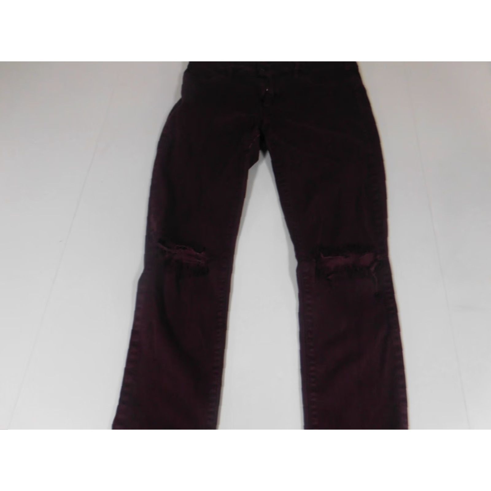 Pacsun PacSun Womens Jegging Jeans 27 Purple Denim Cotton Blend Stretch Regular Mid Rise 26in Inseam Button Zip Size 27" / US 4 / IT 40 - 5 Thumbnail