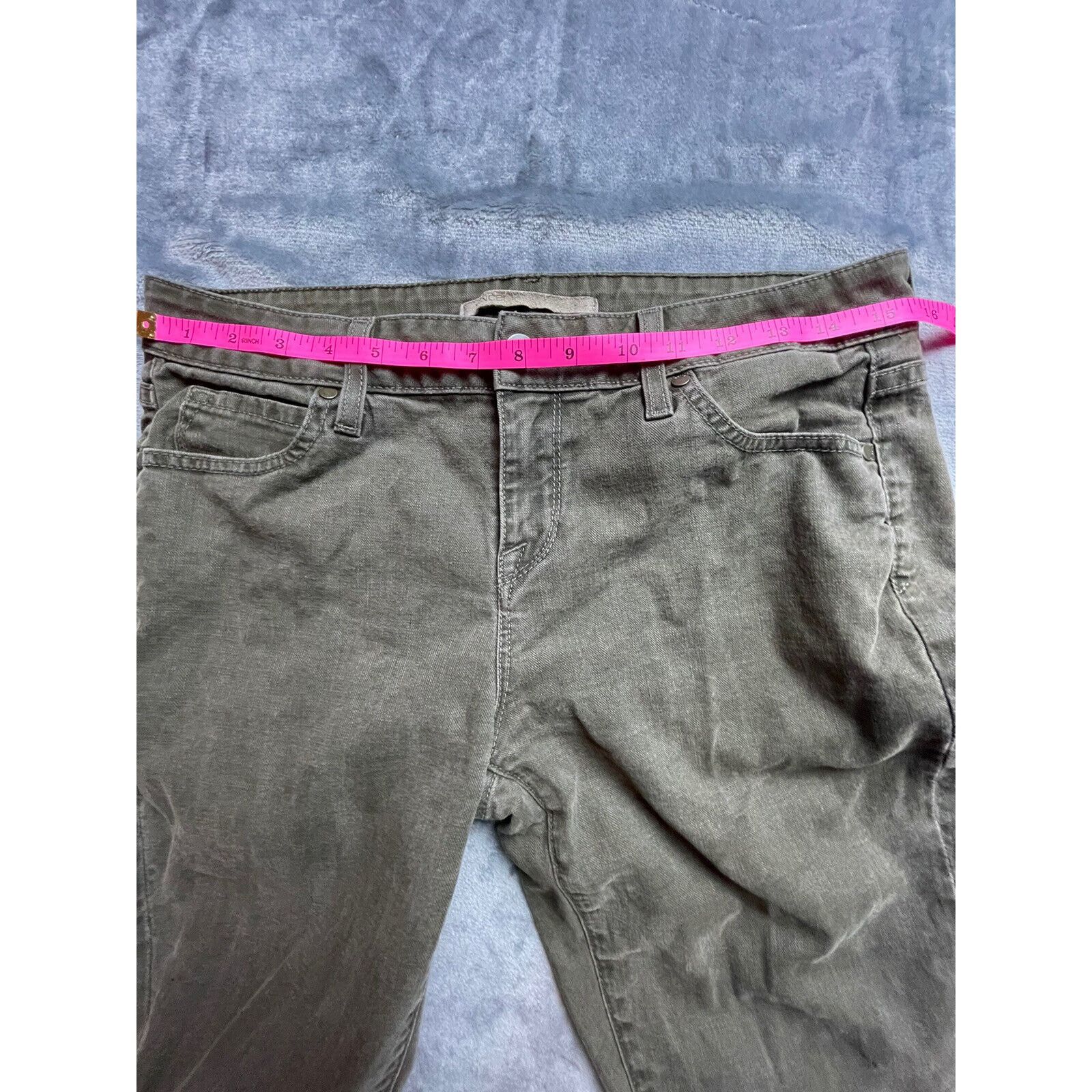 Vince Vince Jeans Womens 30 Green Denim Made in USA Slim Size 30" / US 8 / IT 44 - 8 Thumbnail