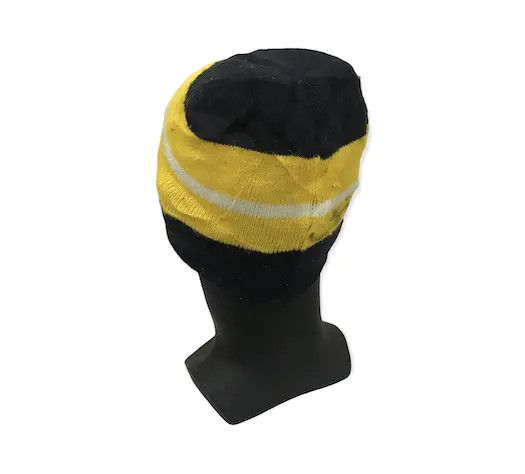 Other Japanese Brand Stripe Design Beanie Hat Size ONE SIZE - 3 Thumbnail