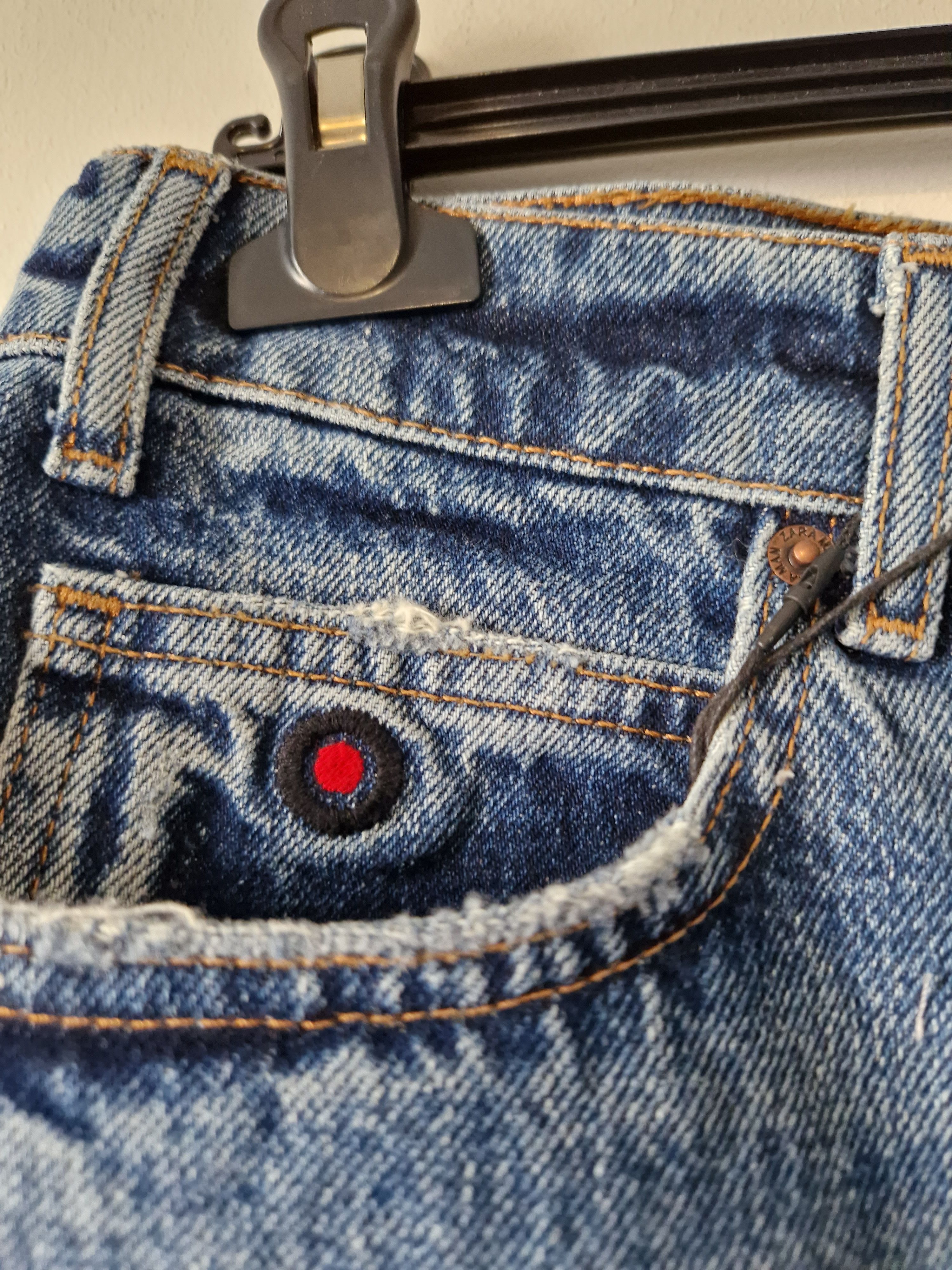 Rhude × Zara Dark Denim Shorts Rhude x Zara Rhuigi Size US 36 / EU 52 - 4 Thumbnail