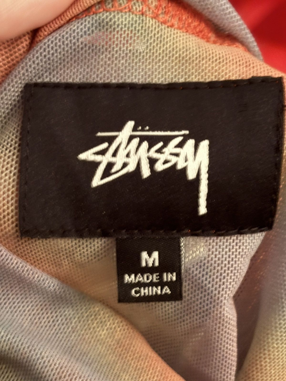 Stussy Rainbow Stussy Mesh Long Sleeve Size M / US 6-8 / IT 42-44 - 4 Thumbnail