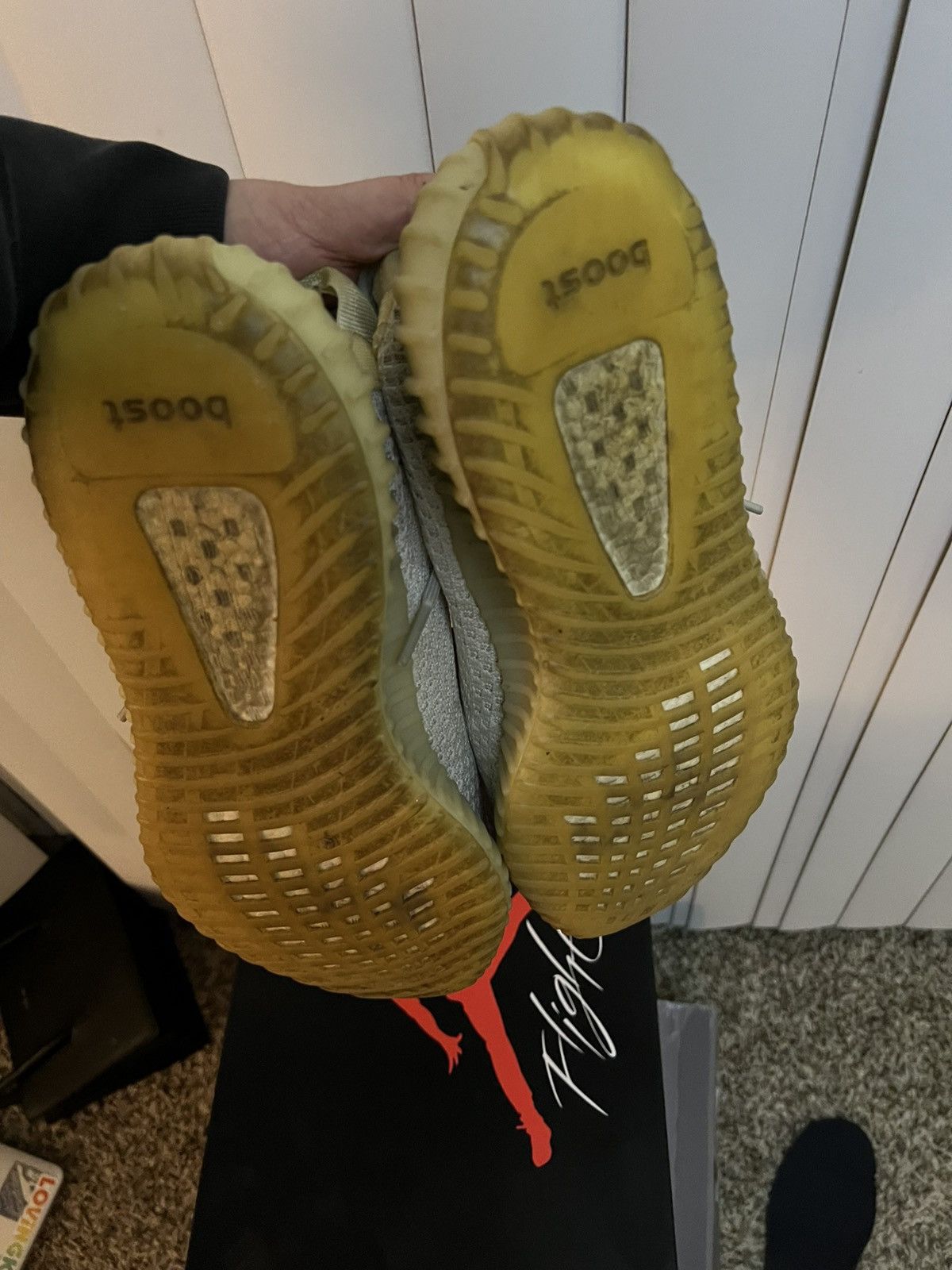 Adidas × Kanye West × Yeezy Yeezy “Light” 350 Size US 13 / EU 46 - 3 Thumbnail