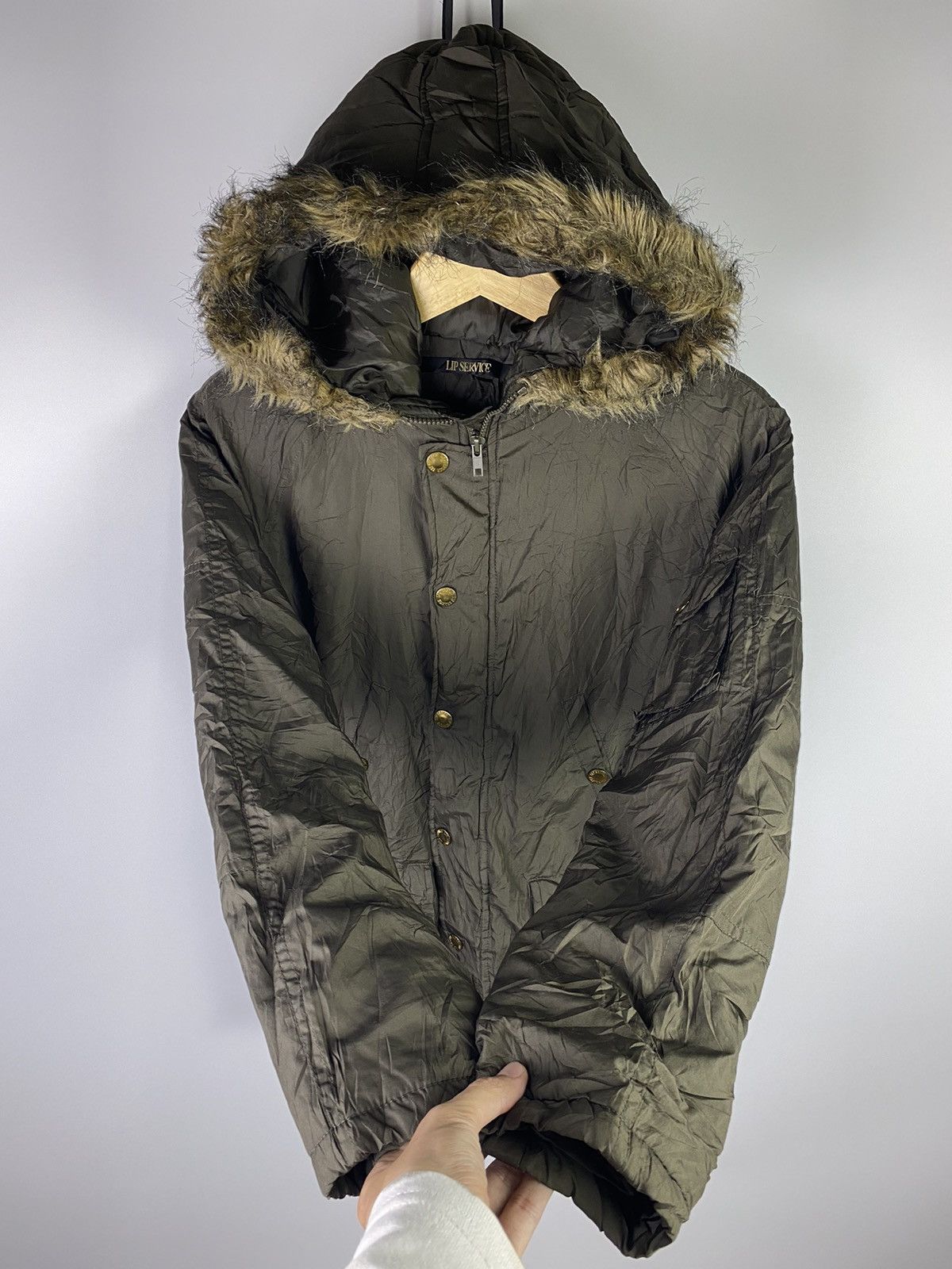 Japanese Brand Fur jacket bono style lip service ifsixwasnine style Size US M / EU 48-50 / 2 - 7 Thumbnail