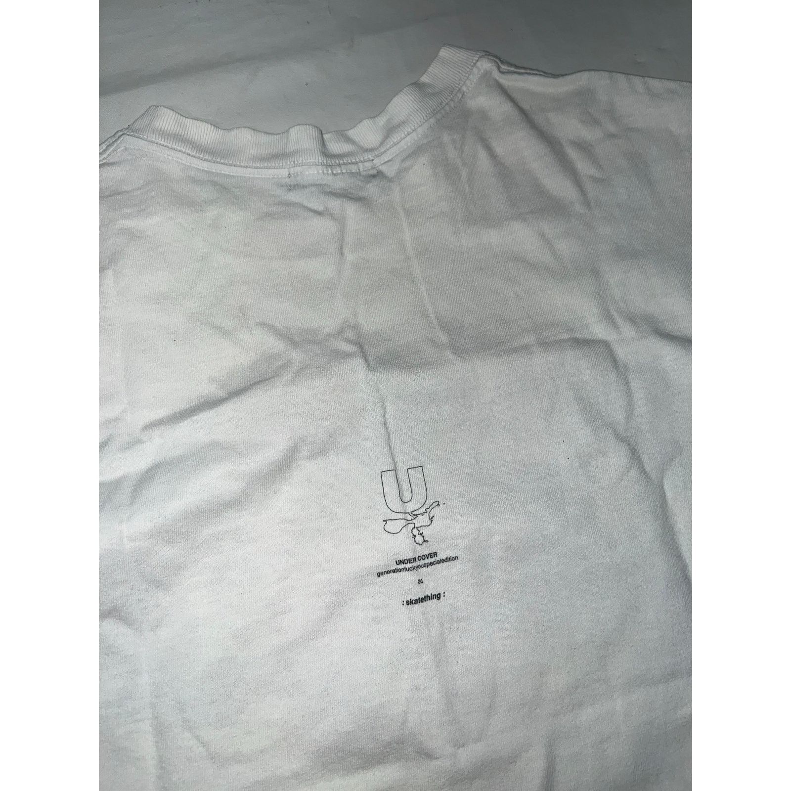 Undercover Undercover SS2000 Generation Fuck You Graffiti Tee Size US M / EU 48-50 / 2 - 2 Thumbnail