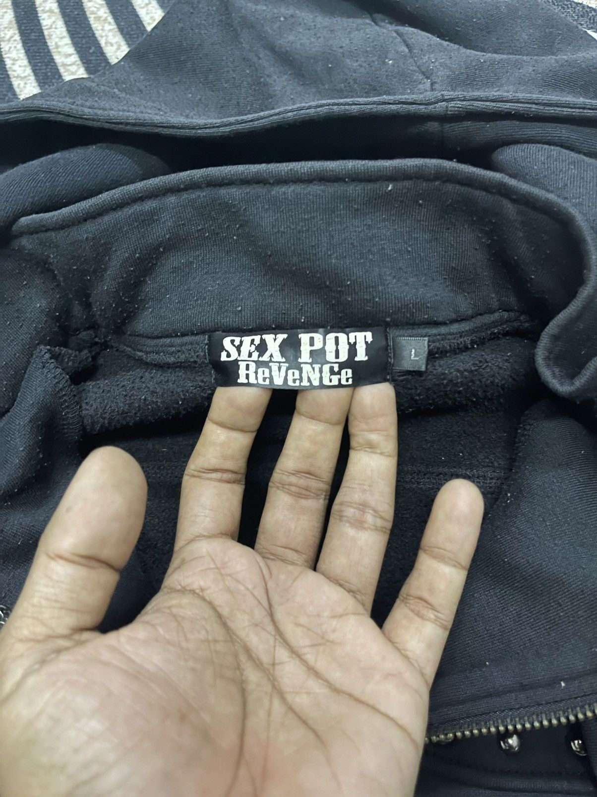 Sex Pot ReVeNGe Y2K SEXPOT REVENGE BESTIAL PUNKER SKULL PARKA HOODIE Size US S / EU 44-46 / 1 - 9 Thumbnail